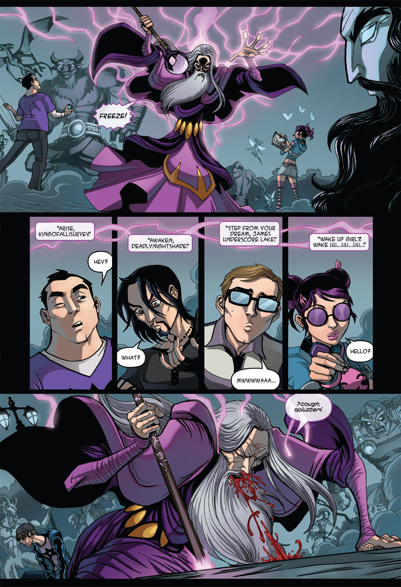 Read online The Interactives comic -  Issue #3 - 4