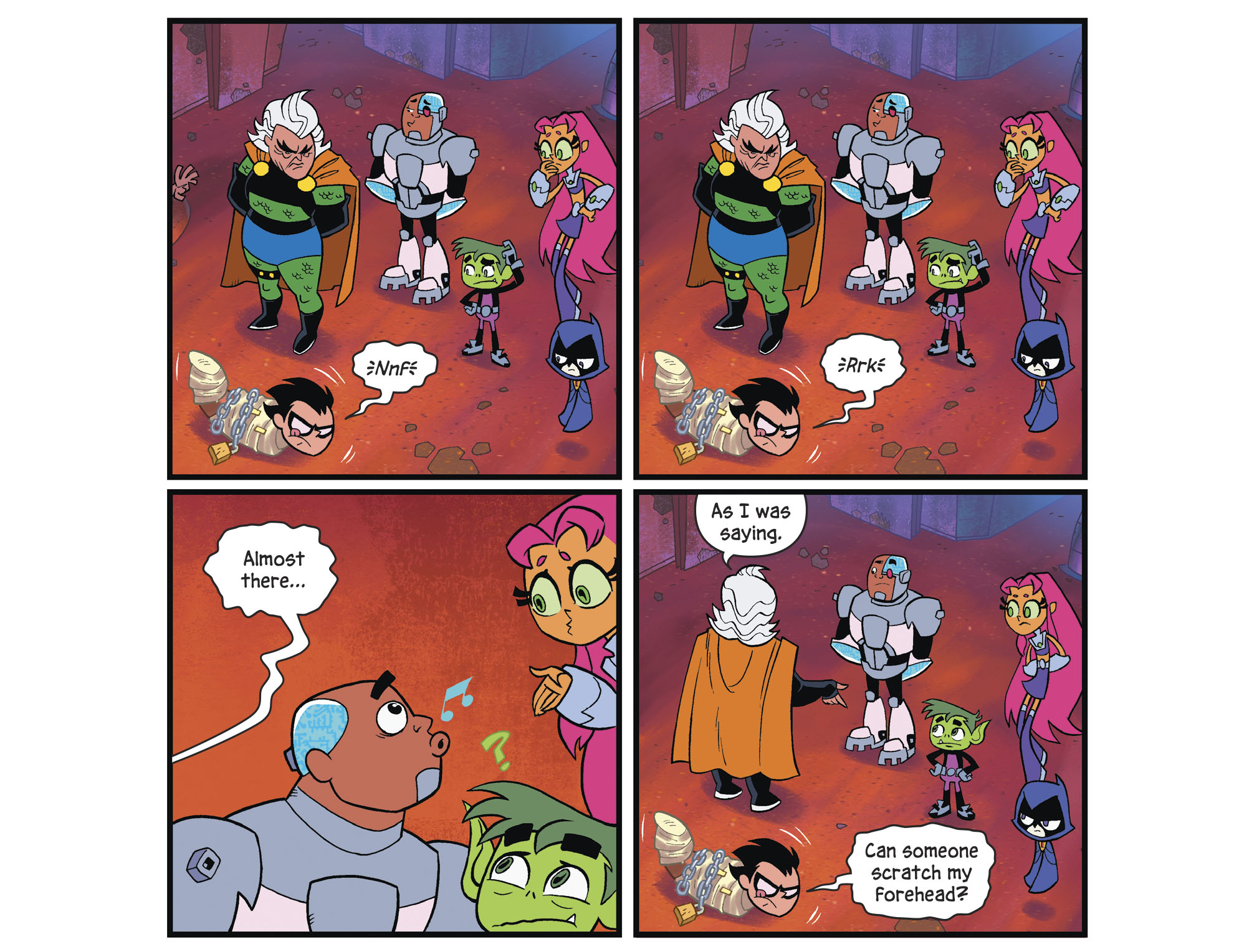 Read online Teen Titans Go! To Camp comic -  Issue #3 - 17