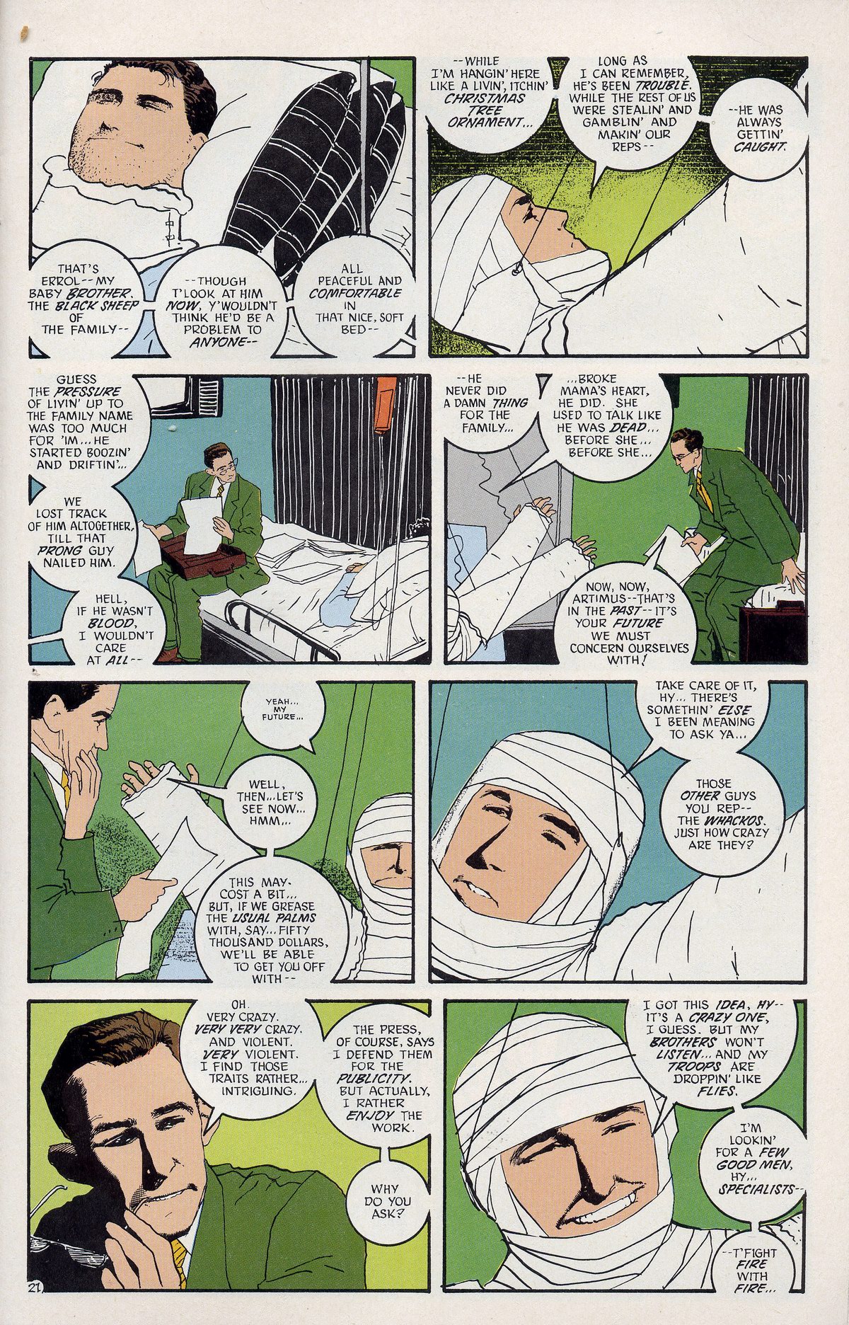 Read online The Shadow (1987) comic -  Issue #9 - 27