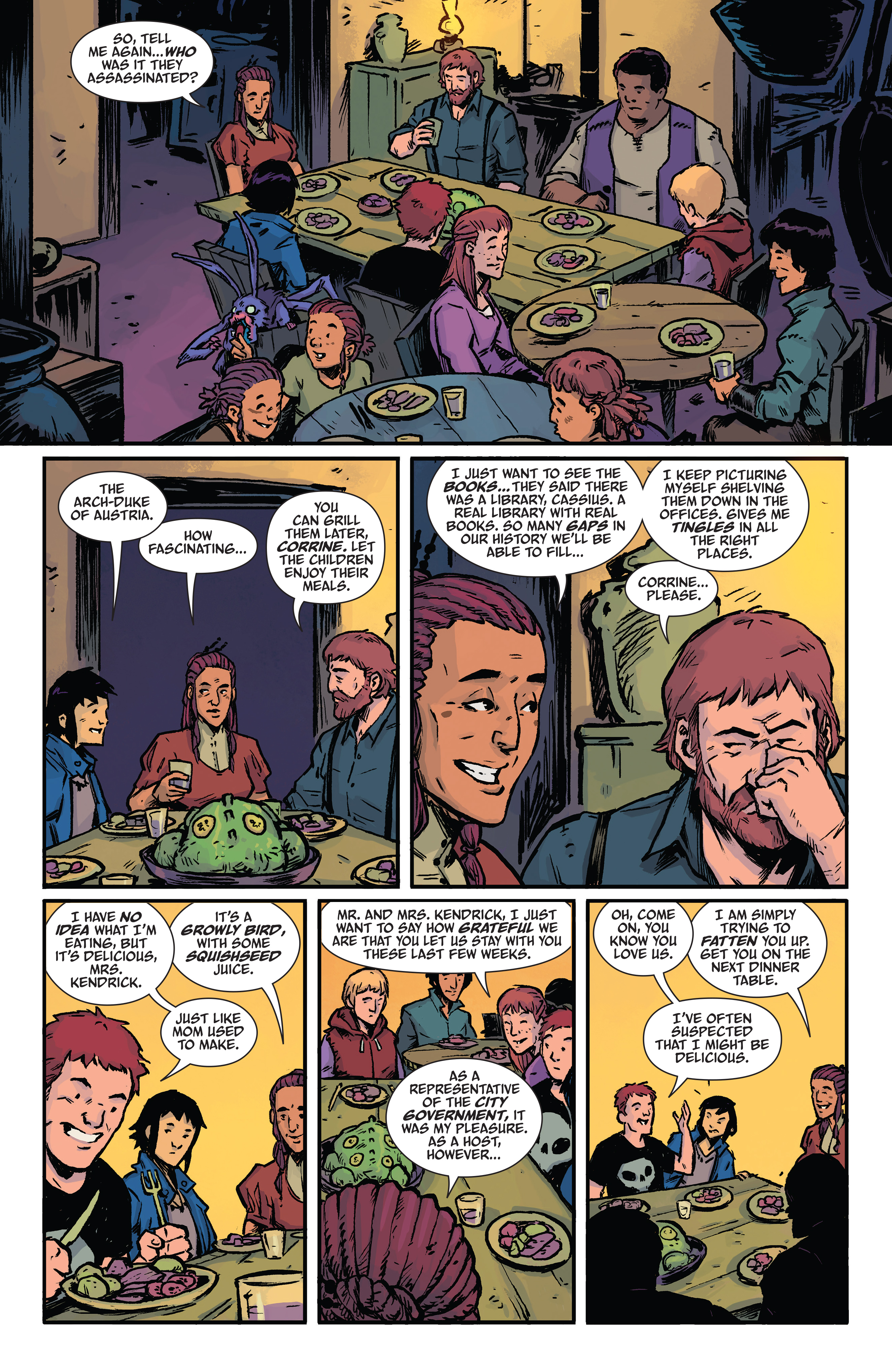 Read online The Woods comic -  Issue # _Yearbook Edition 1 (Part 3) - 6