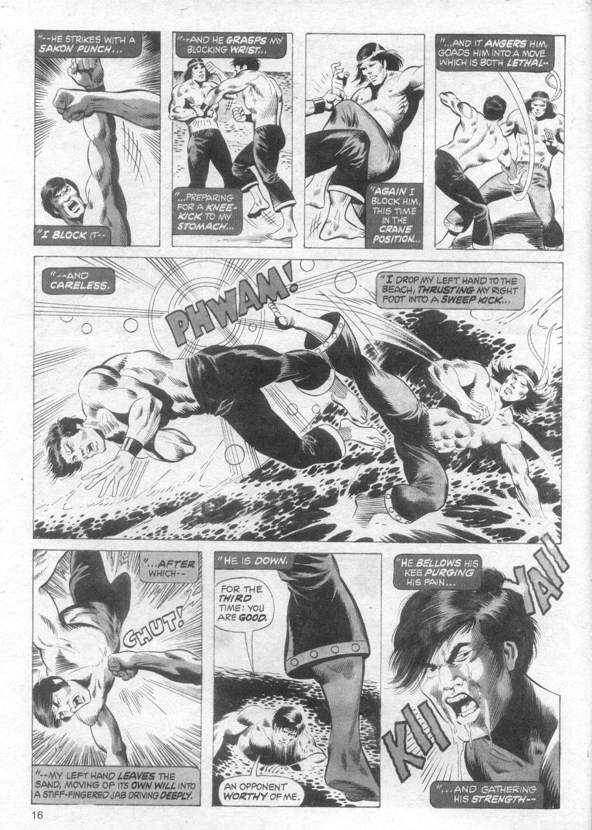 Read online The Deadly Hands of Kung Fu comic -  Issue #9 - 17