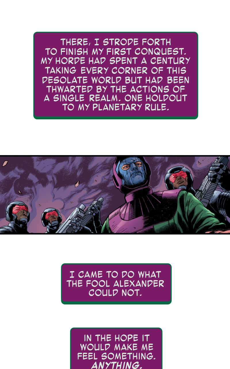 Kang the Conqueror: Only Myself Left to Conquer Infinity Comic issue 8 - Page 13