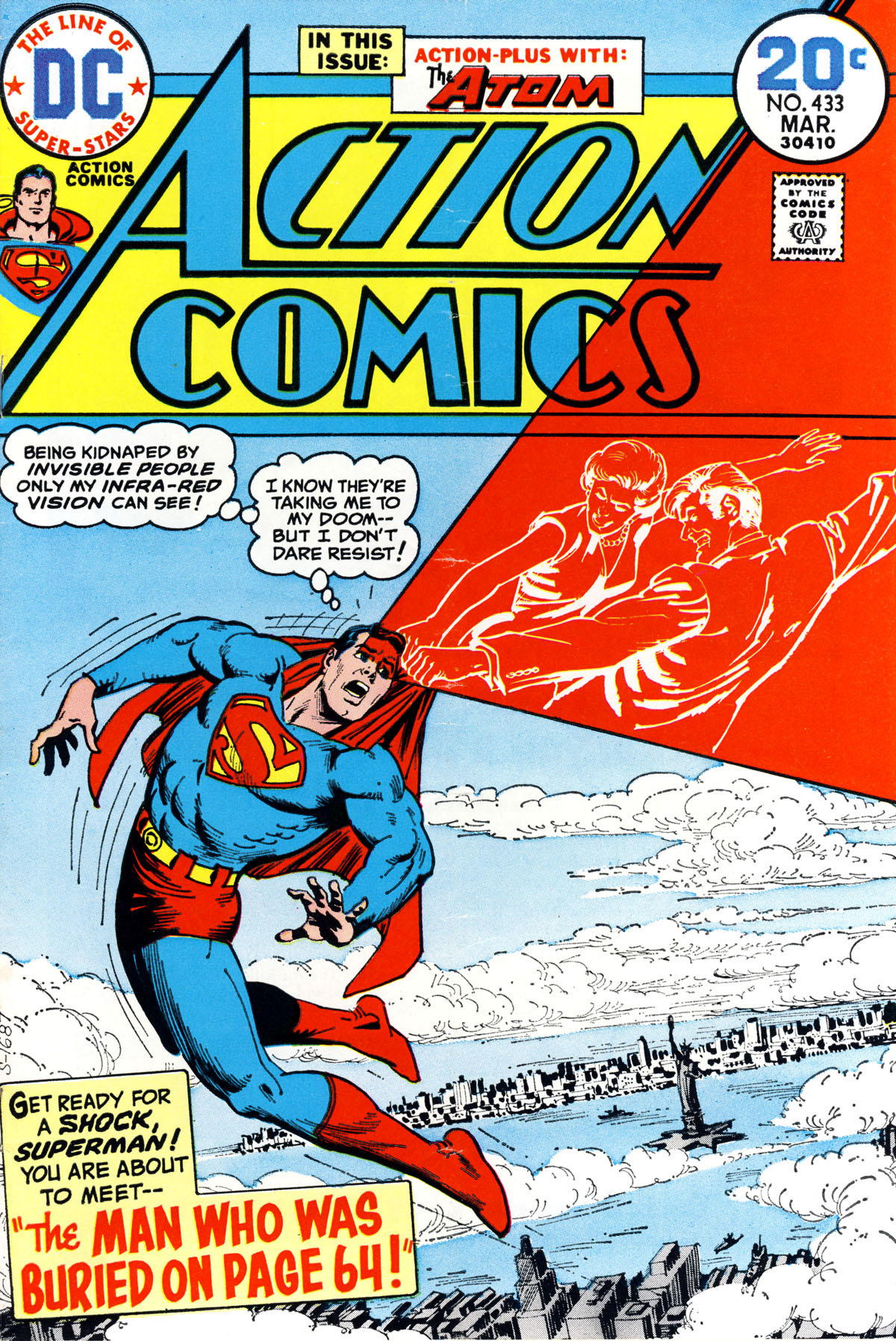 Read online Action Comics (1938) comic -  Issue #433 - 1