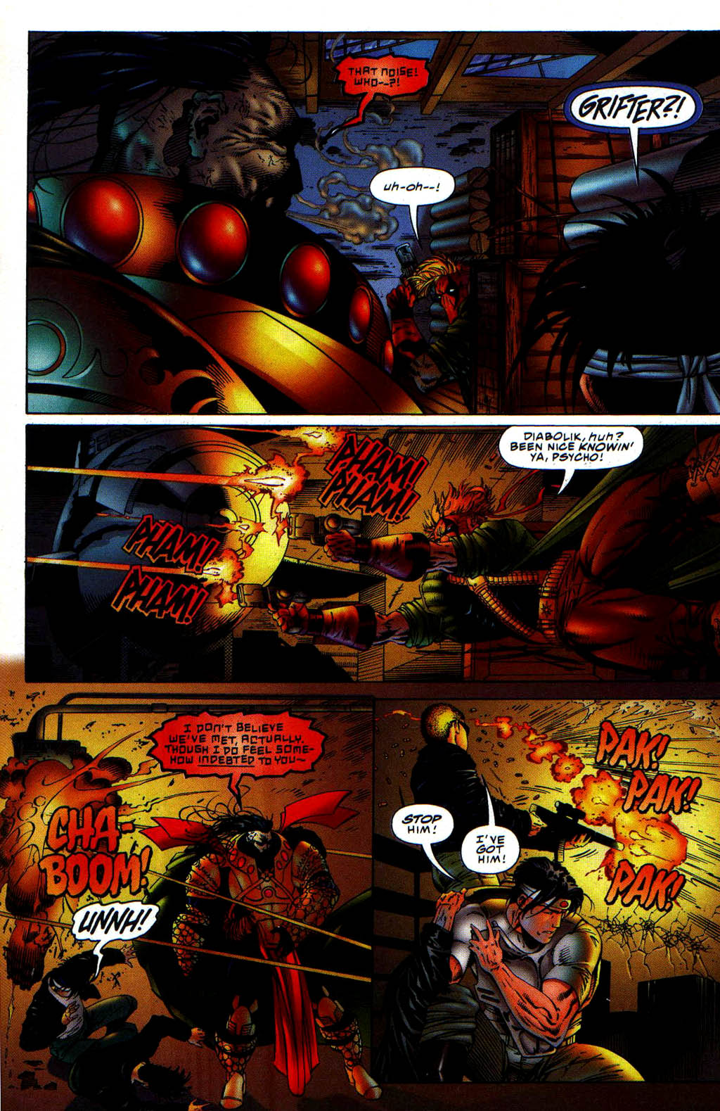 Read online Grifter (1995) comic -  Issue #2 - 21