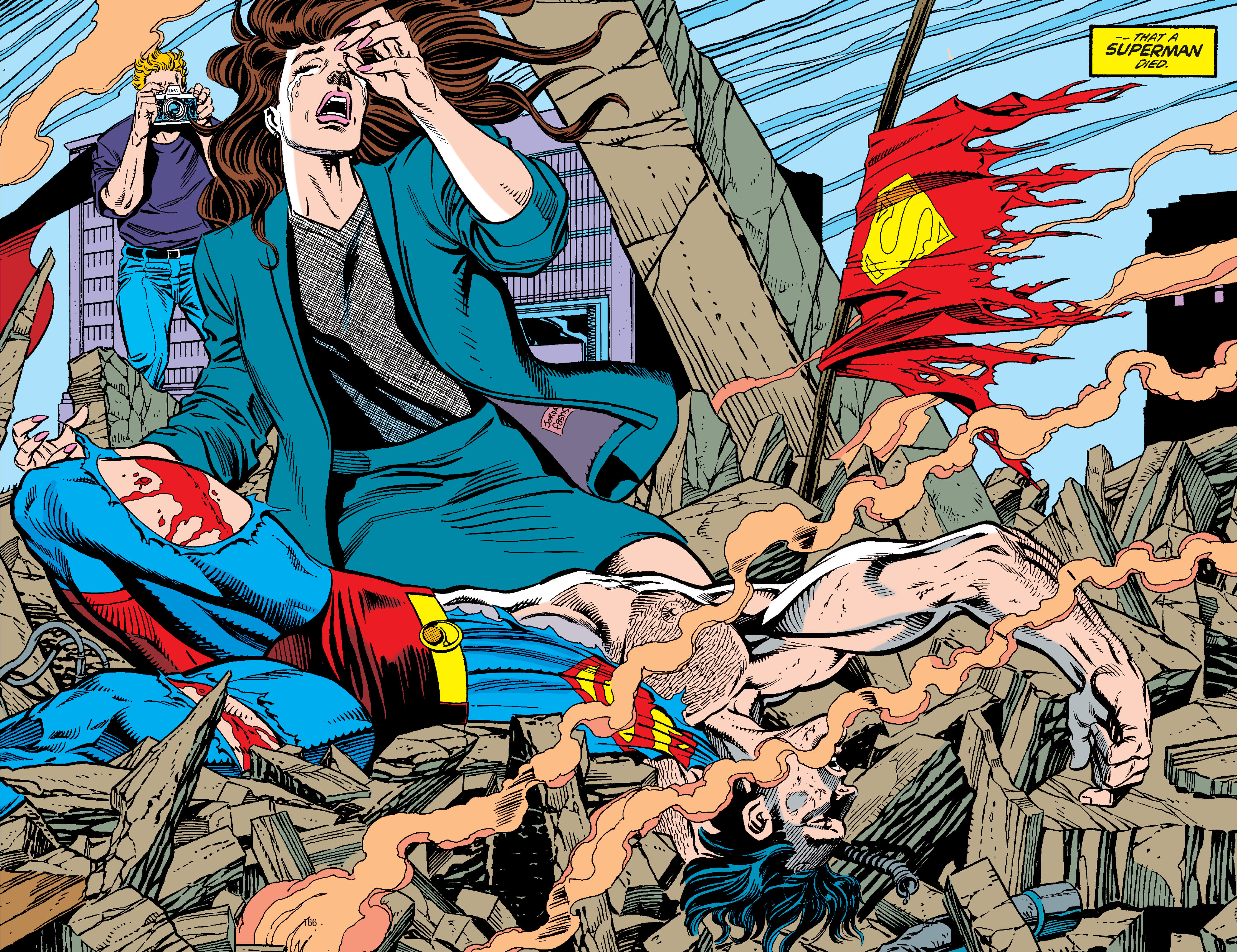 Read online The Death of Superman comic -  Issue # Full - 161
