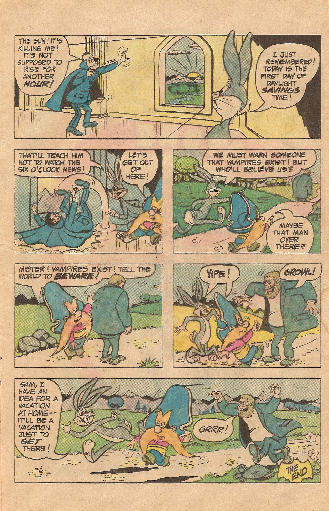 Read online Yosemite Sam and Bugs Bunny comic -  Issue #46 - 17