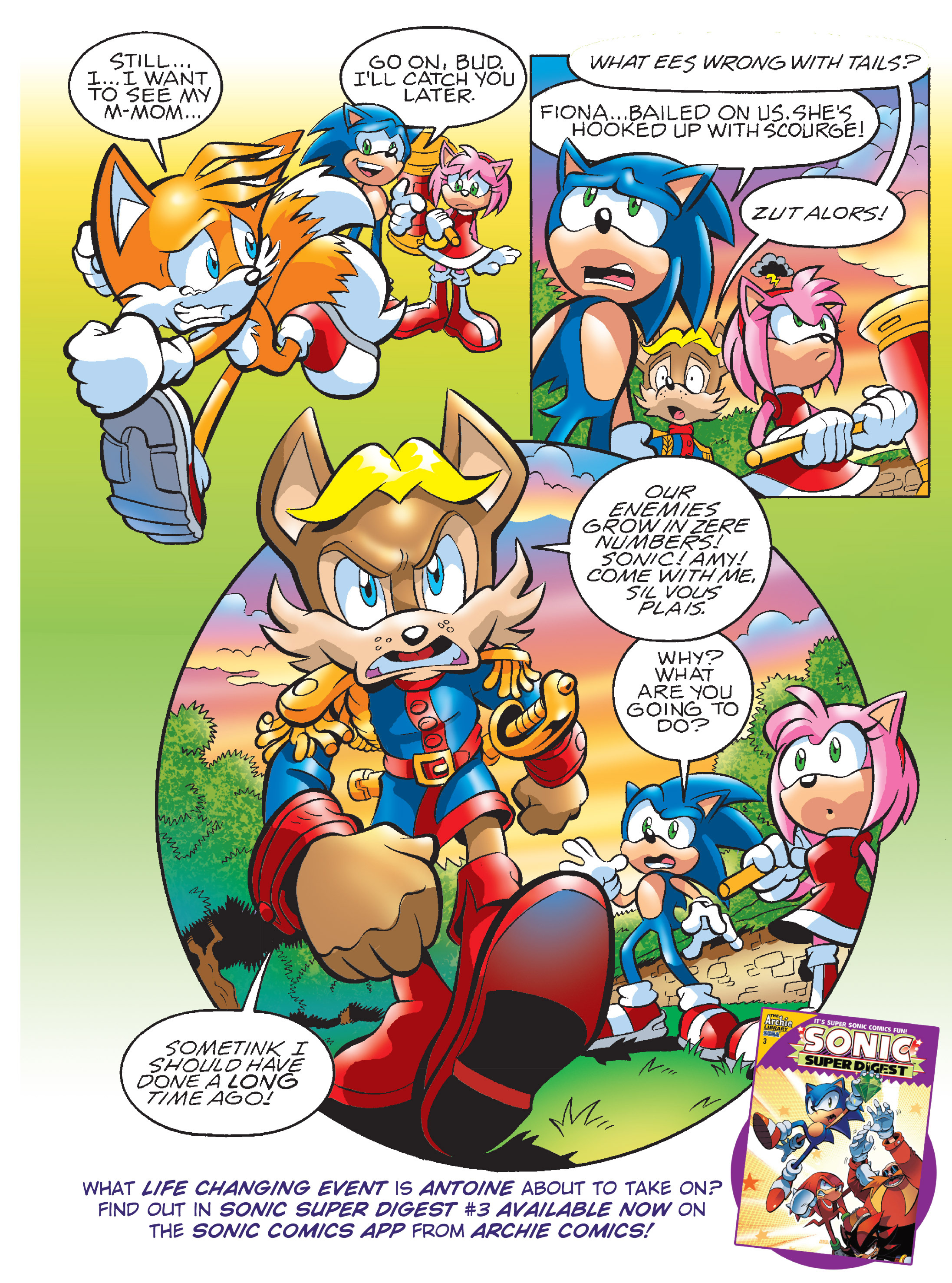 Read online Sonic Super Digest comic -  Issue #7 - 96