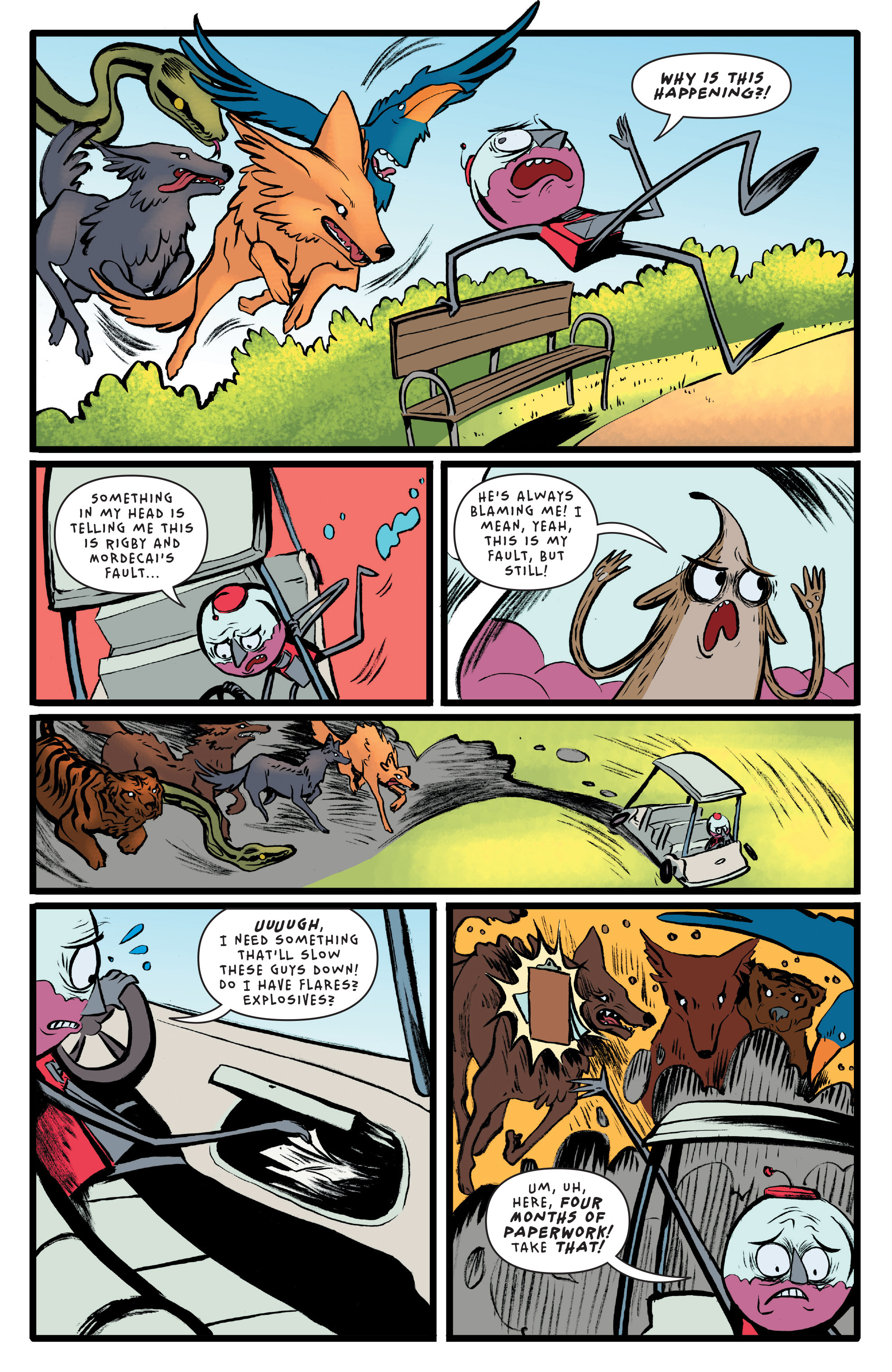 Read online Regular Show comic -  Issue #19 - 5