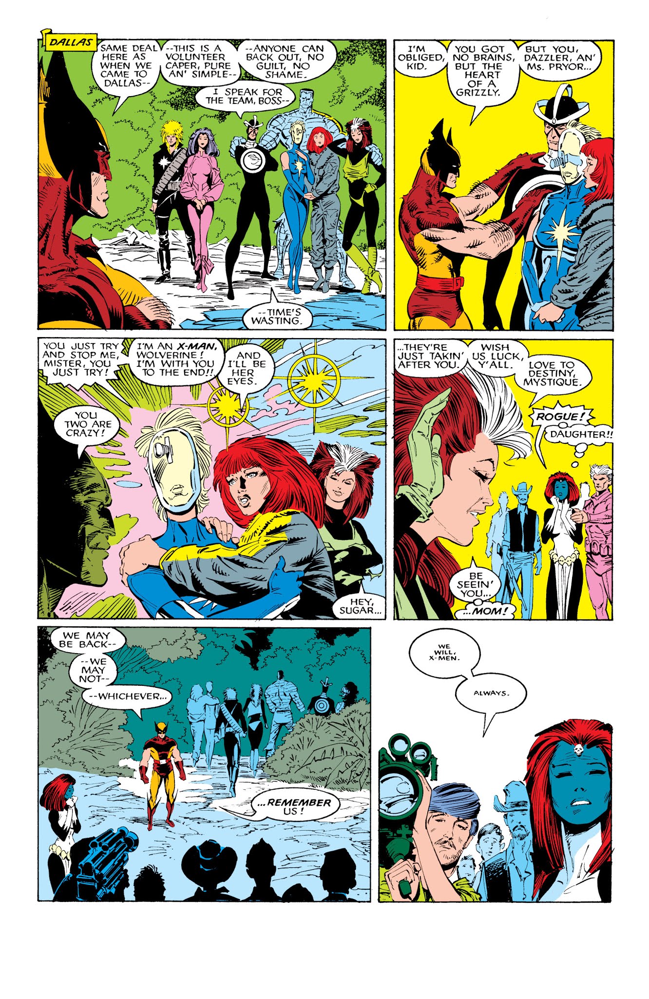 Read online X-Men: Fall of the Mutants comic -  Issue # TPB 1 (Part 3) - 2