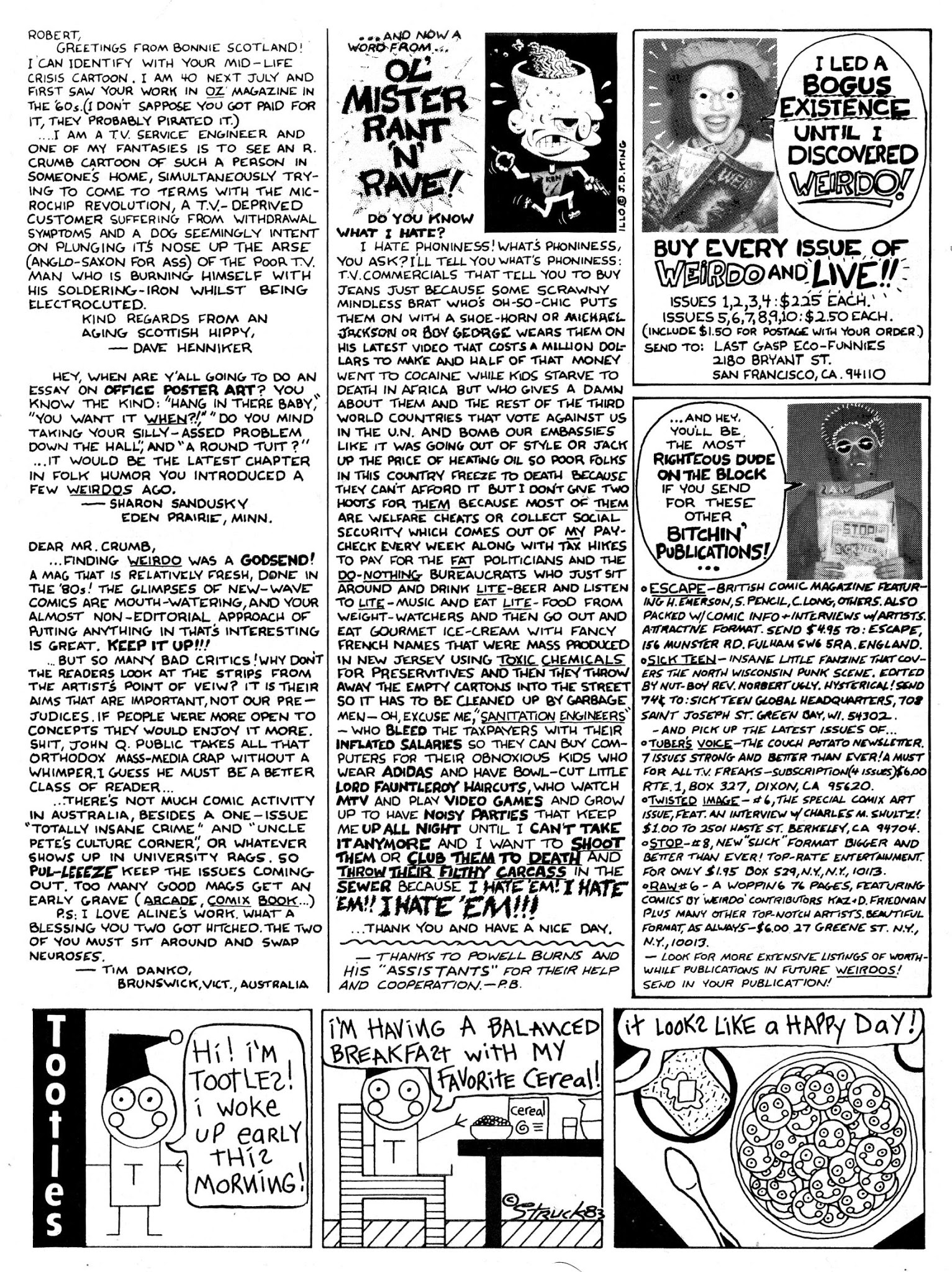 Read online Weirdo comic -  Issue #10 - 5