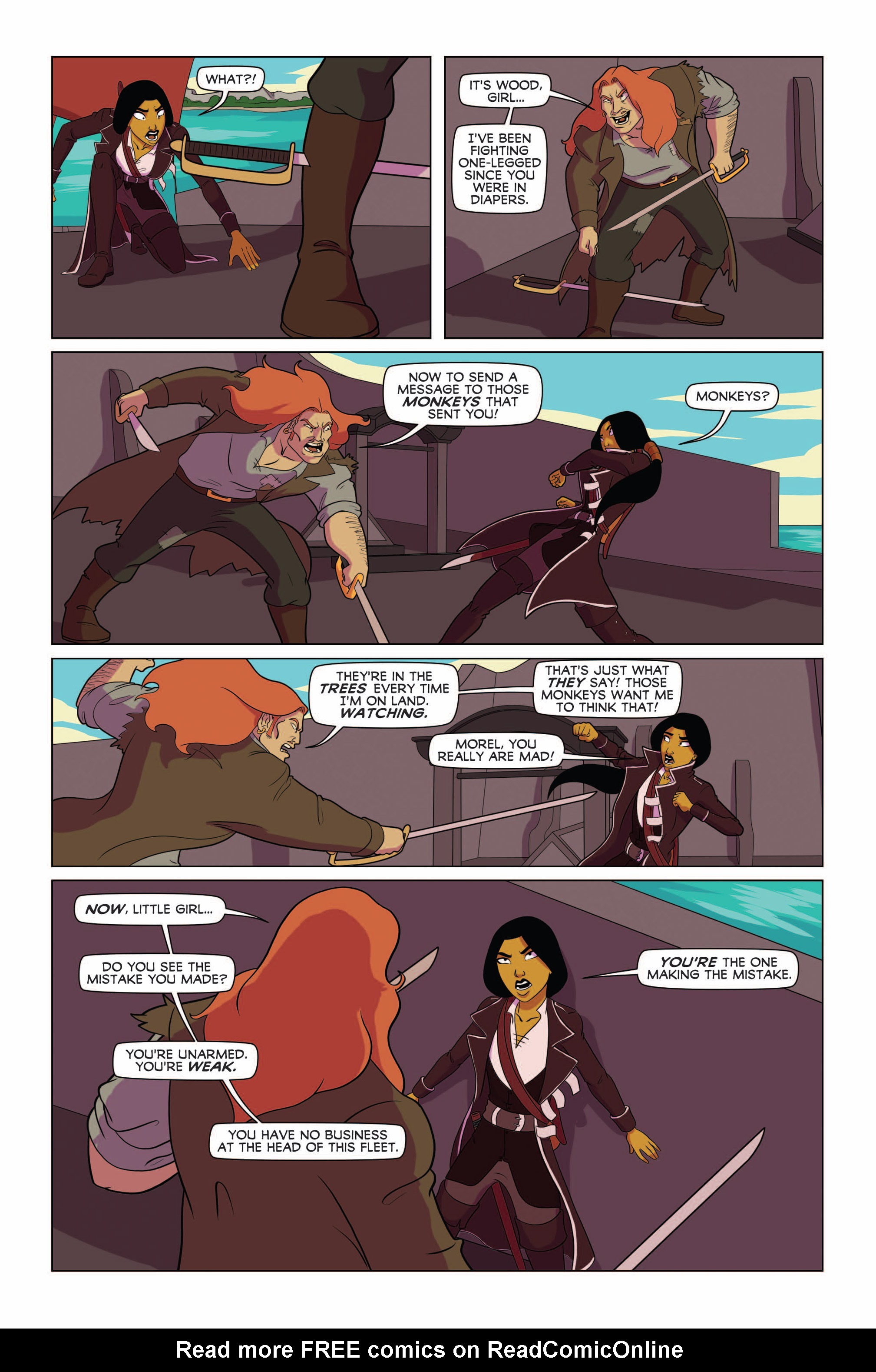 Read online Princeless: The Pirate Princess comic -  Issue # Full - 103