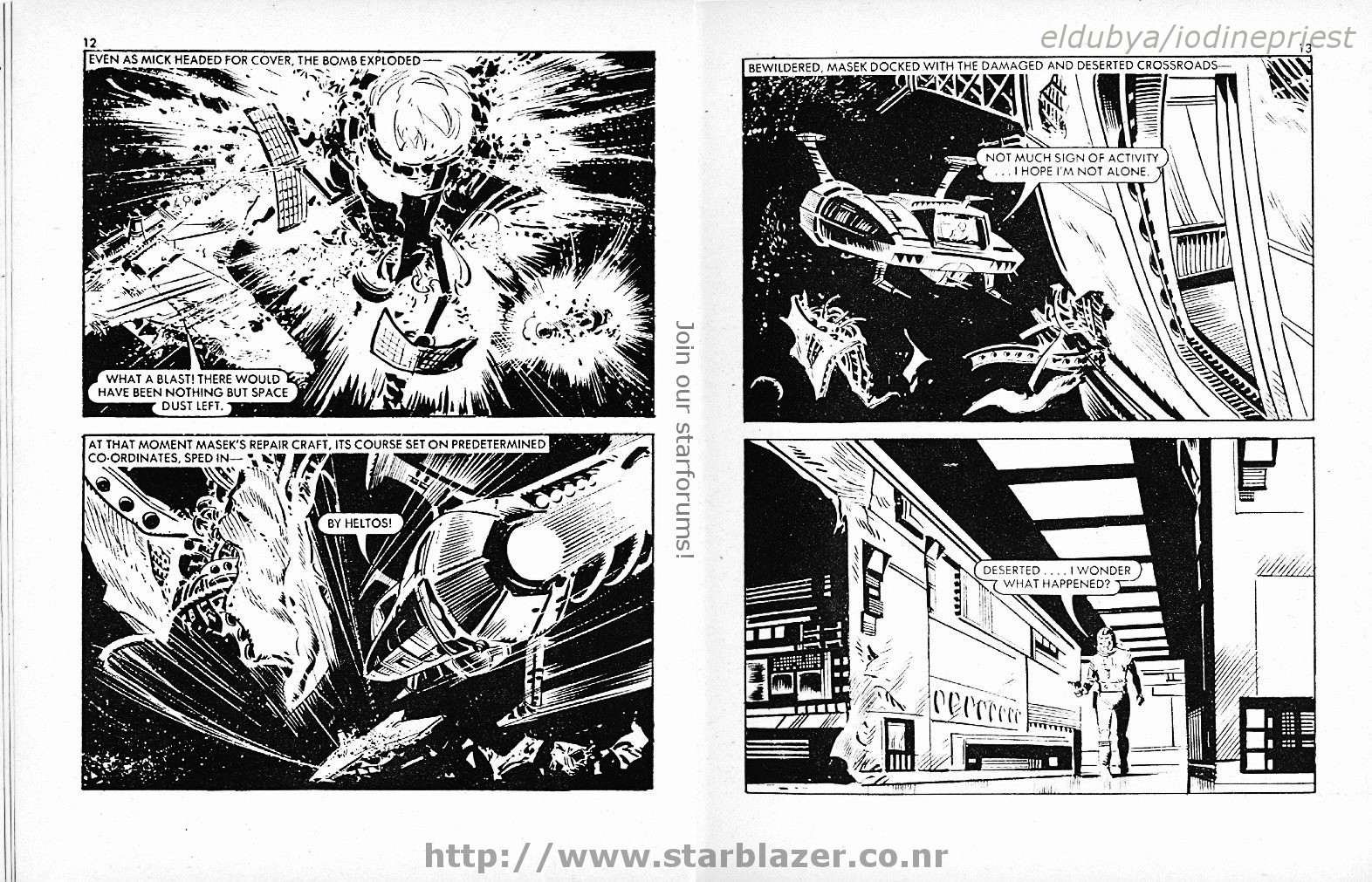 Read online Starblazer comic -  Issue #99 - 8