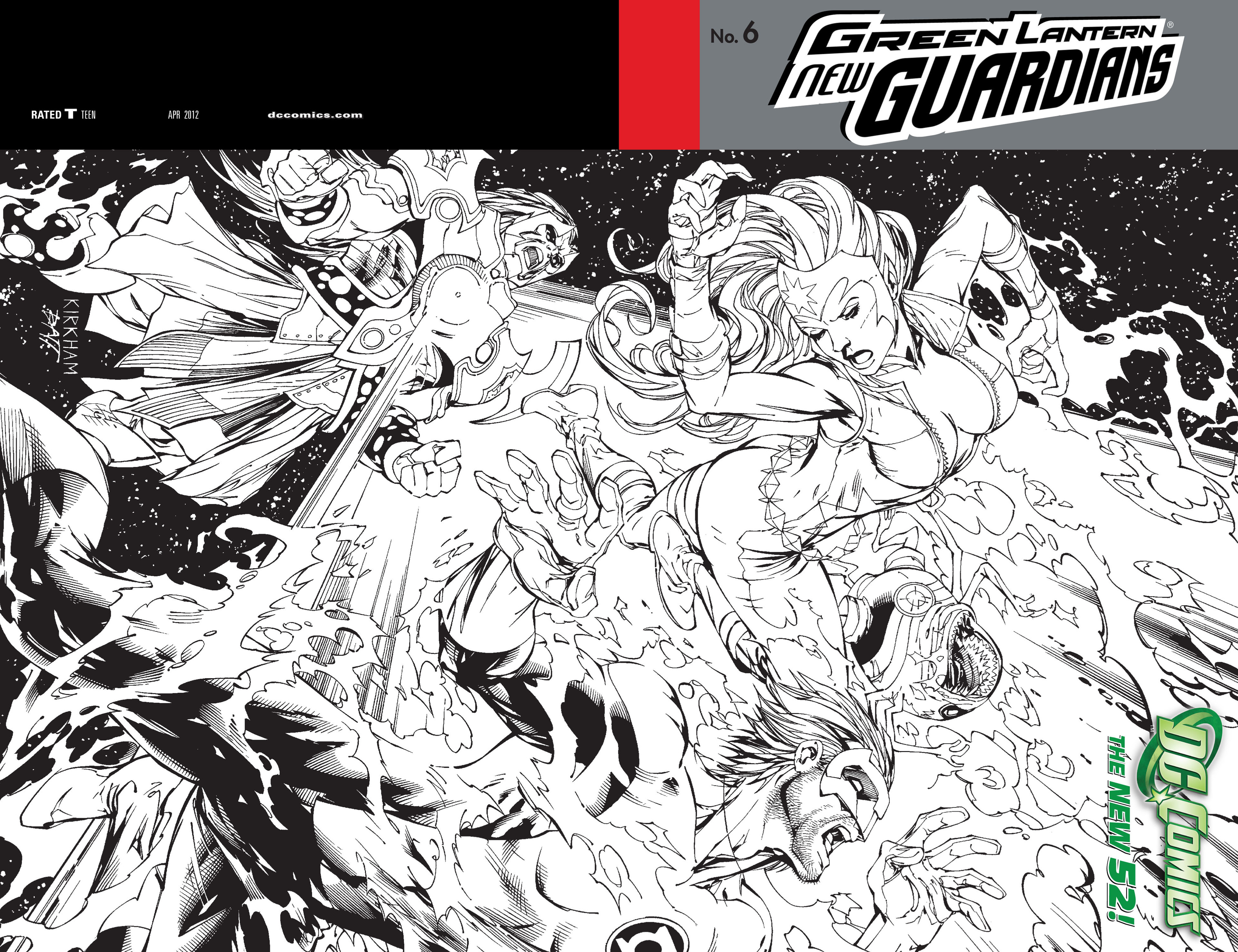 Read online Green Lantern: New Guardians comic -  Issue #6 - 2