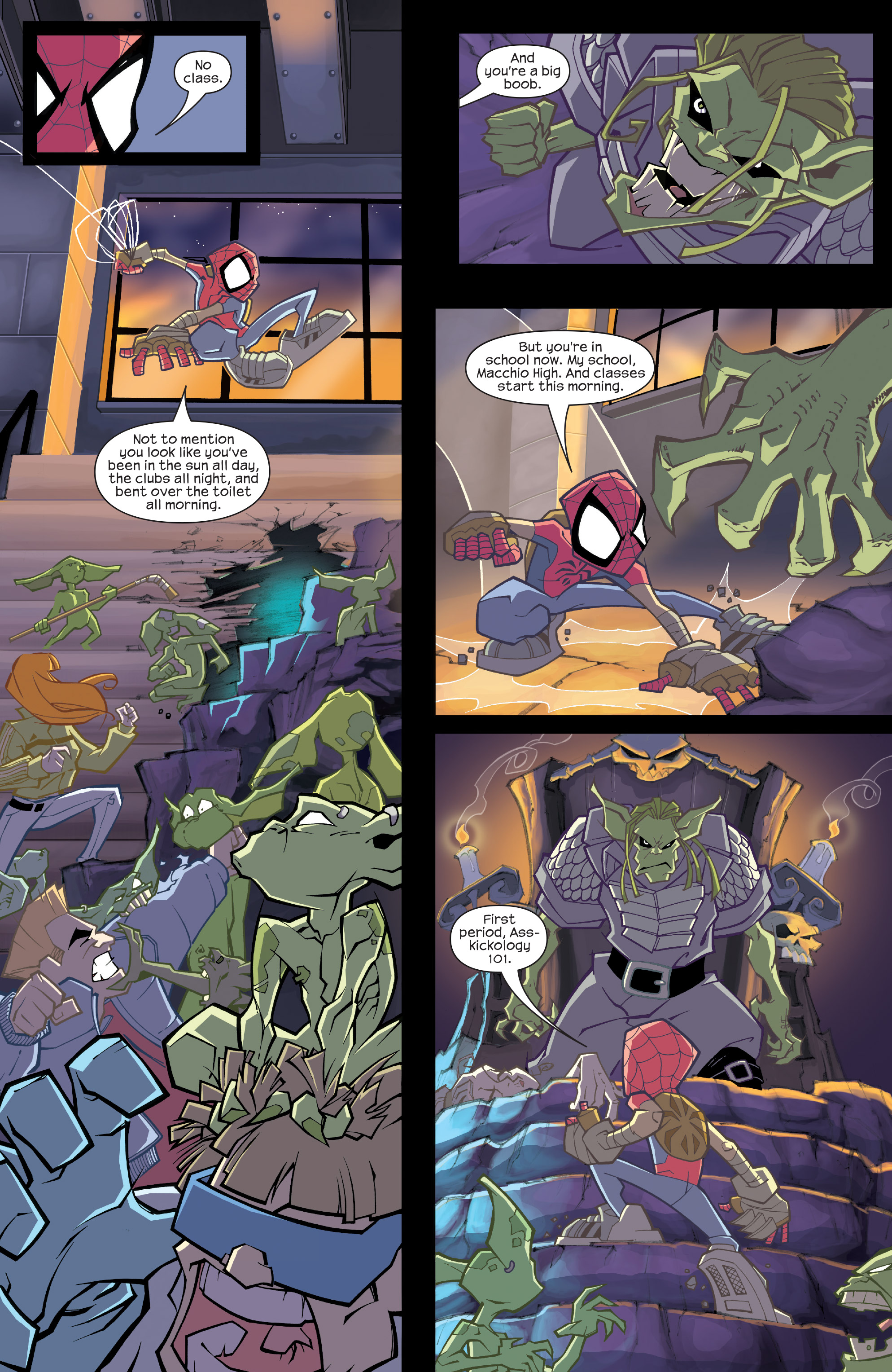 Read online Spider-Man: Legend of the Spider-Clan comic -  Issue #5 - 6