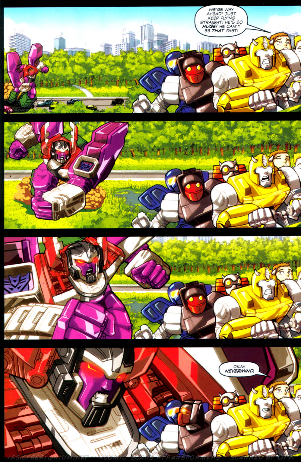 Read online Transformers Armada comic -  Issue #4 - 8