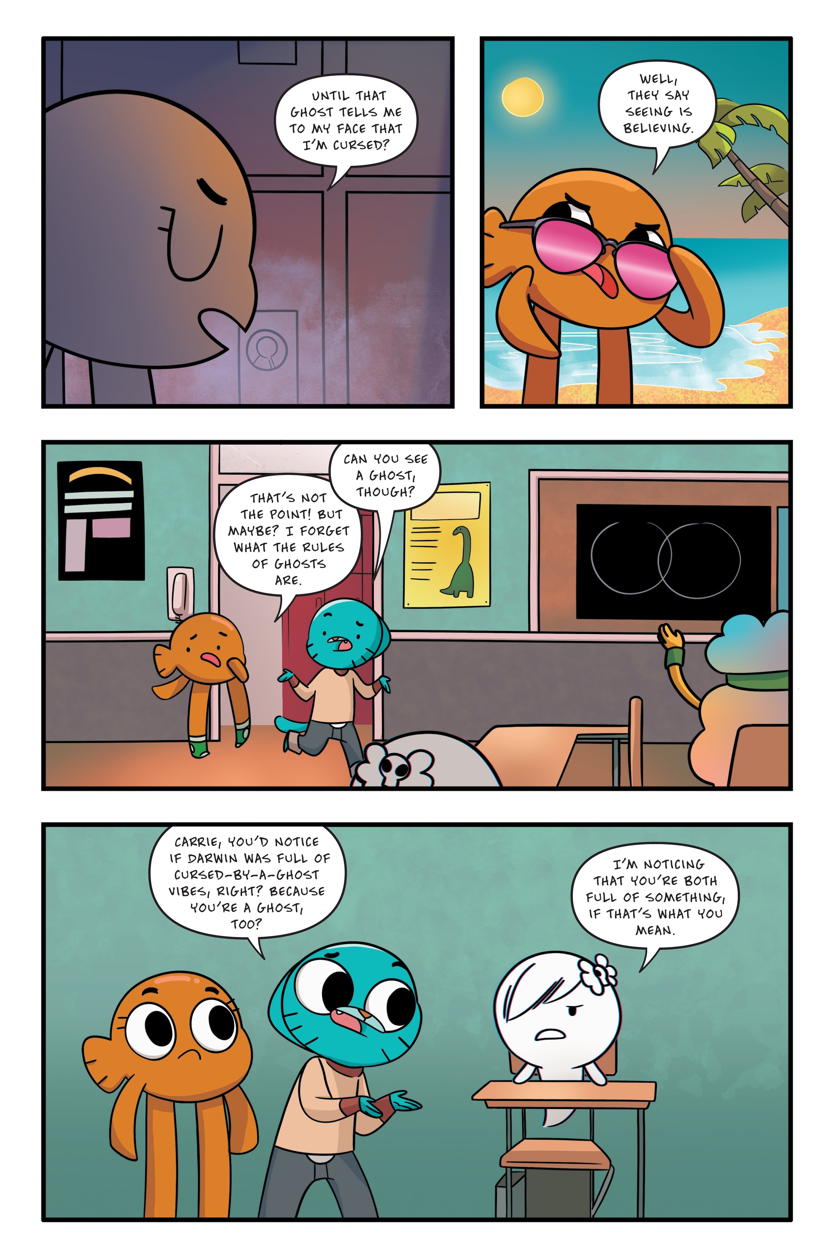 Read online The Amazing World of Gumball: Midsummer Nightmare comic -  Issue # TPB - 46