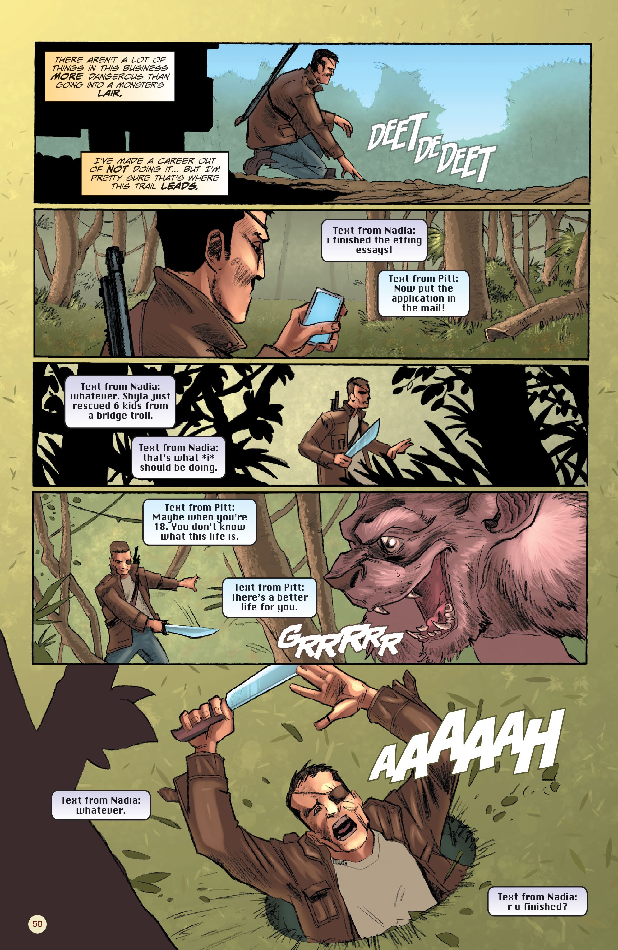 Read online Monster Hunters' Survival Guide: Case Files comic -  Issue # TPB - 58