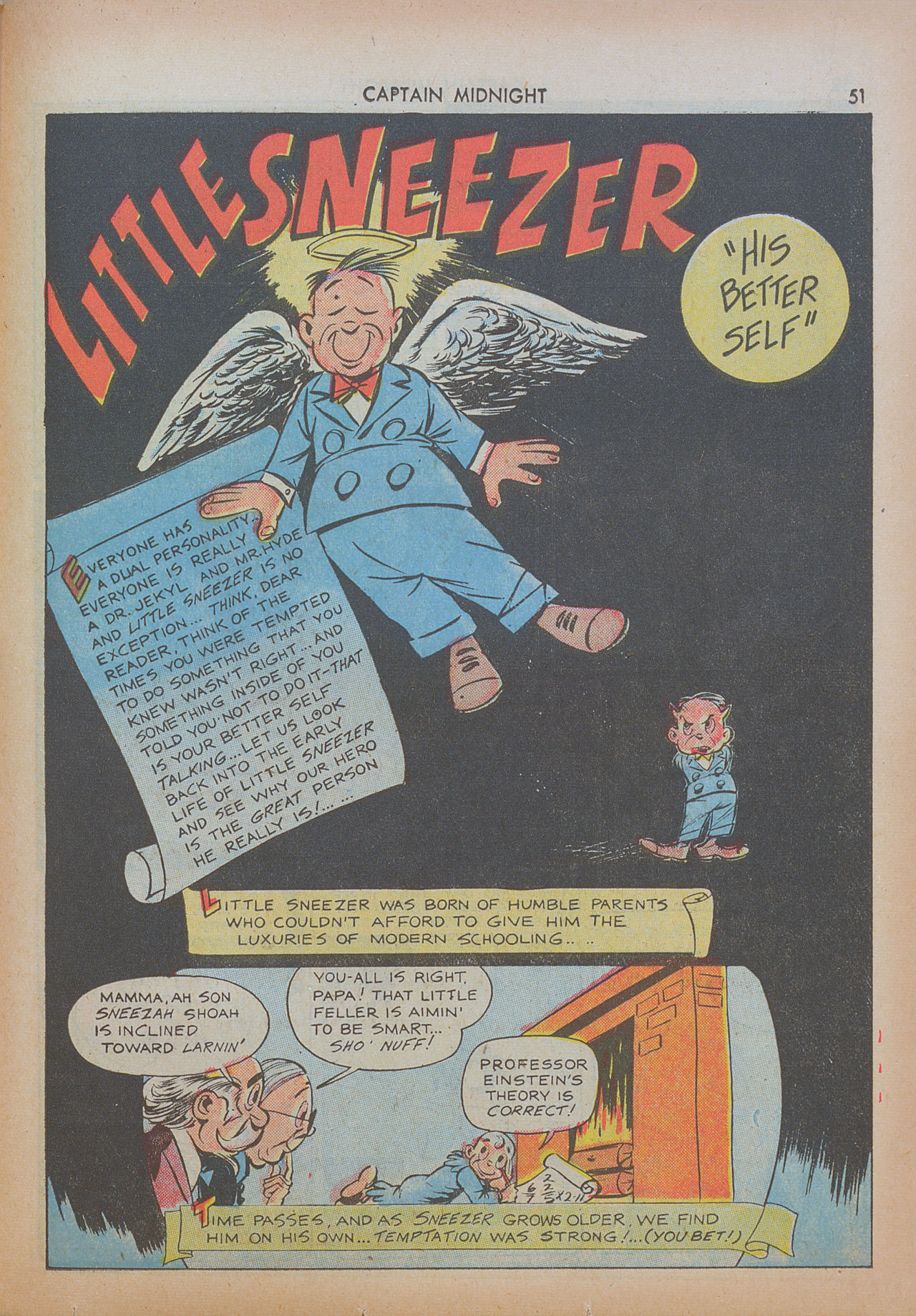 Read online Captain Midnight (1942) comic -  Issue #8 - 51