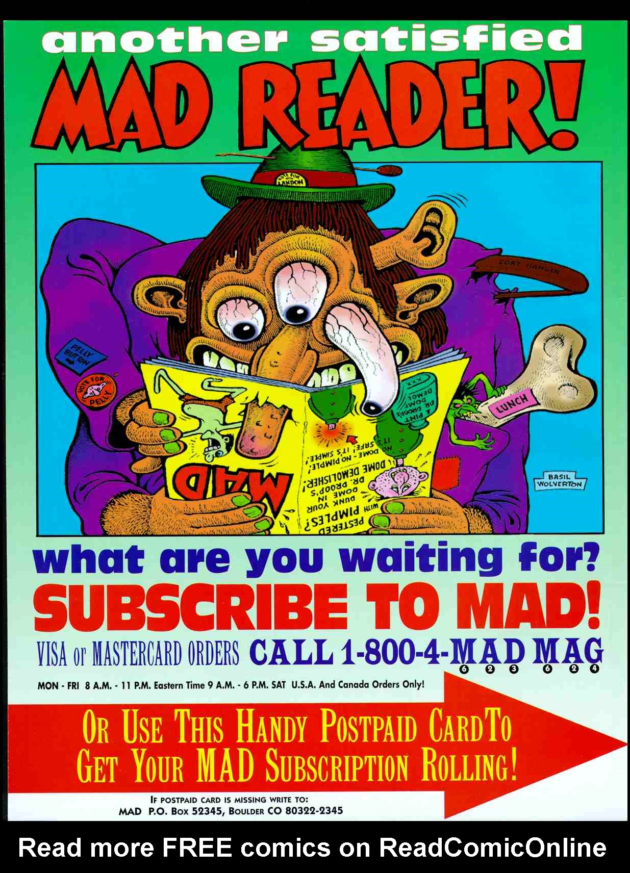 Read online MAD comic -  Issue #360 - 2