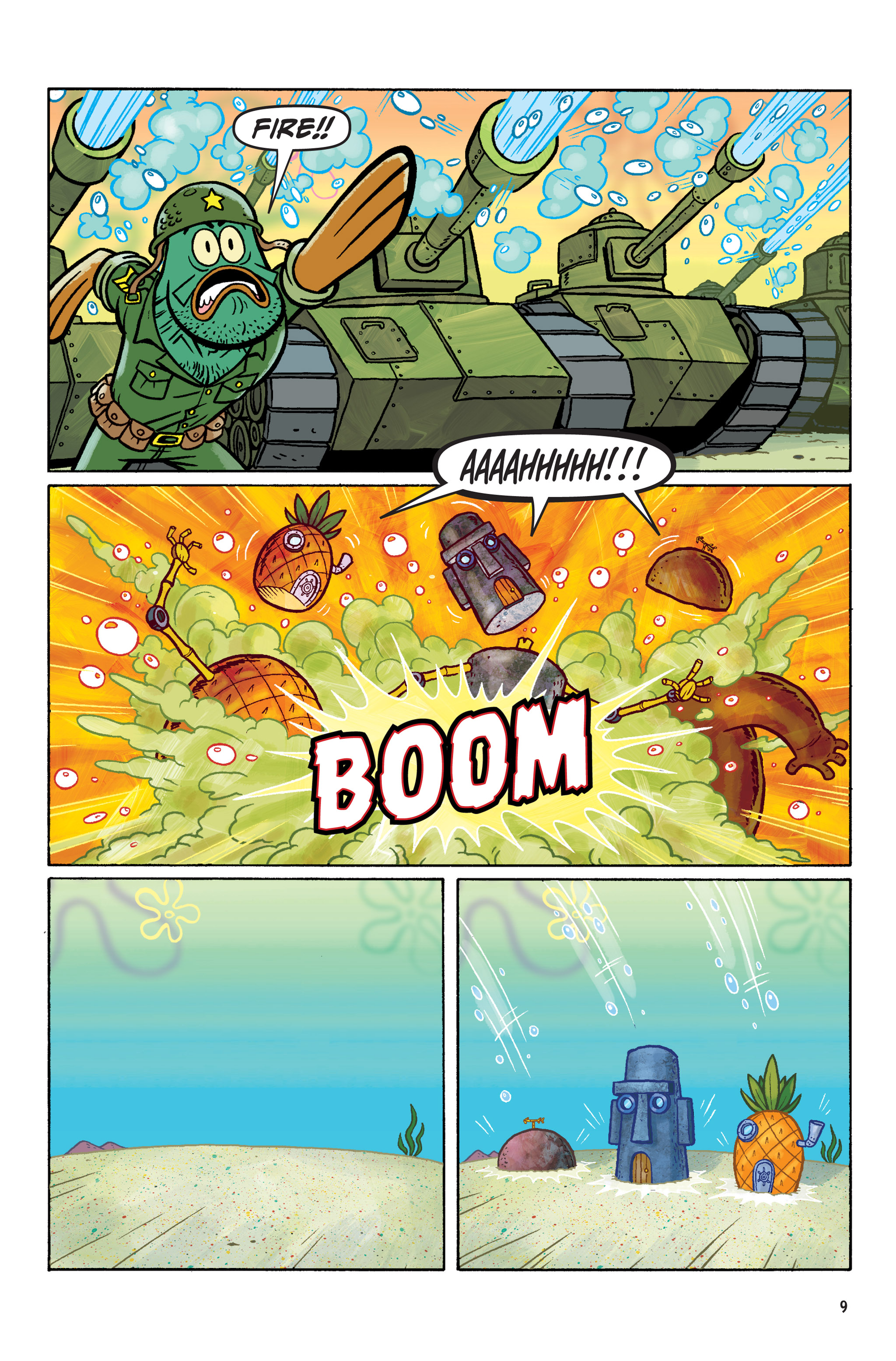 Read online Spongebob Freestyle Funnies comic -  Issue # FCBD 2014 - 11
