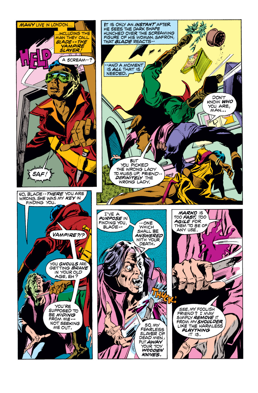 Read online Tomb of Dracula (1972) comic -  Issue #24 - 5
