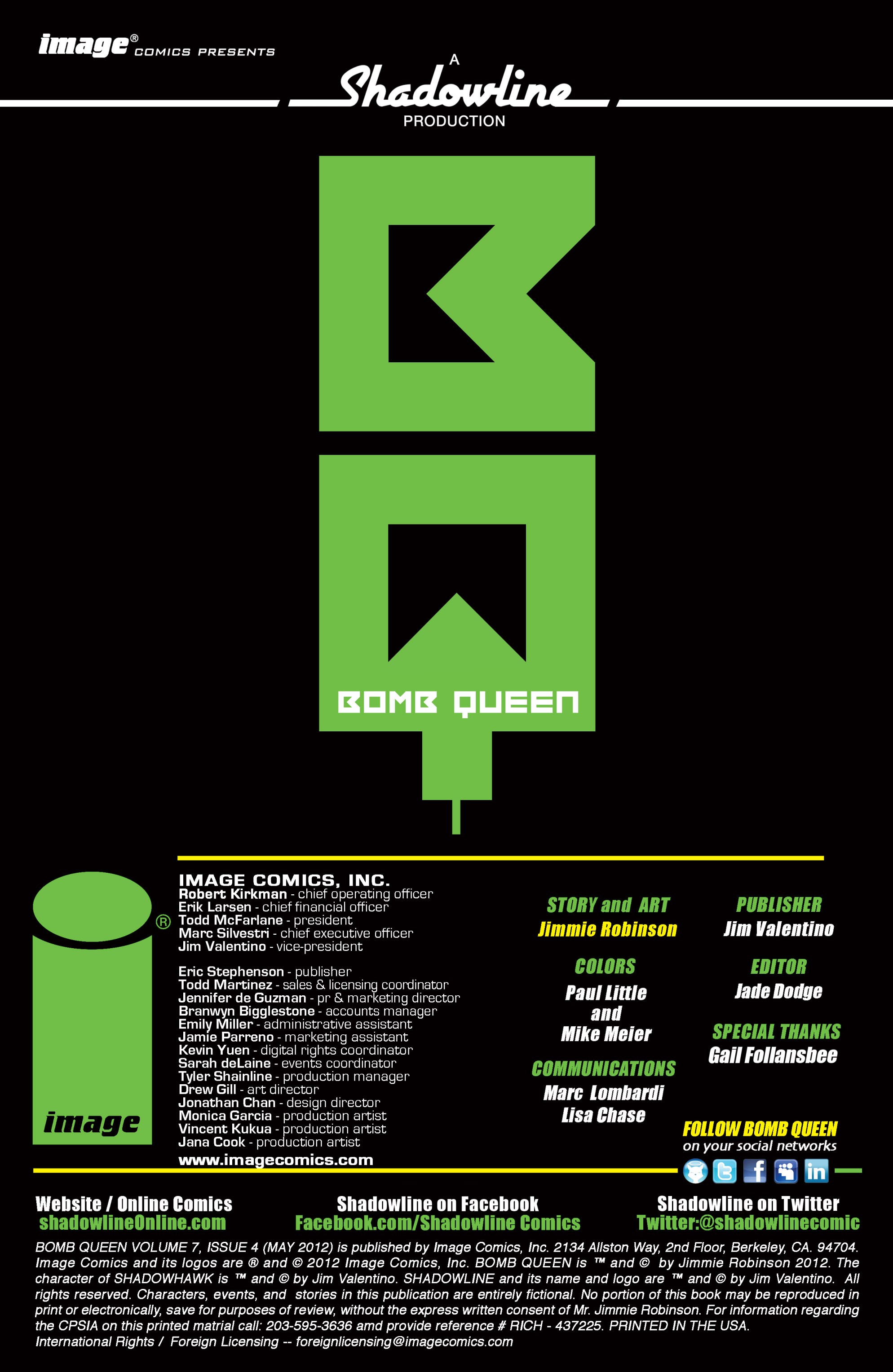 Read online Bomb Queen VII comic -  Issue #4 - 2