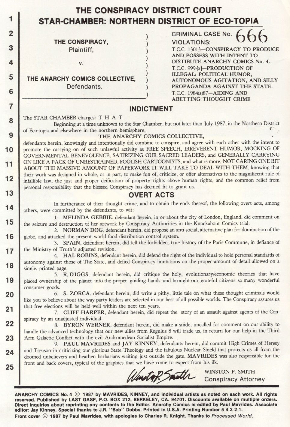 Read online Anarchy Comics comic -  Issue #4 - 3