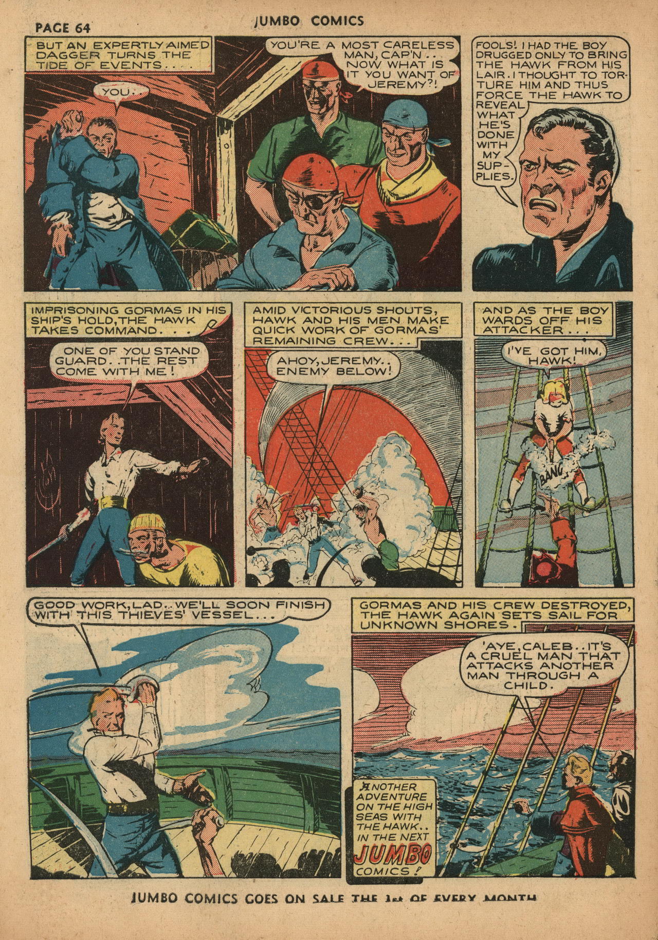 Read online Jumbo Comics comic -  Issue #37 - 66