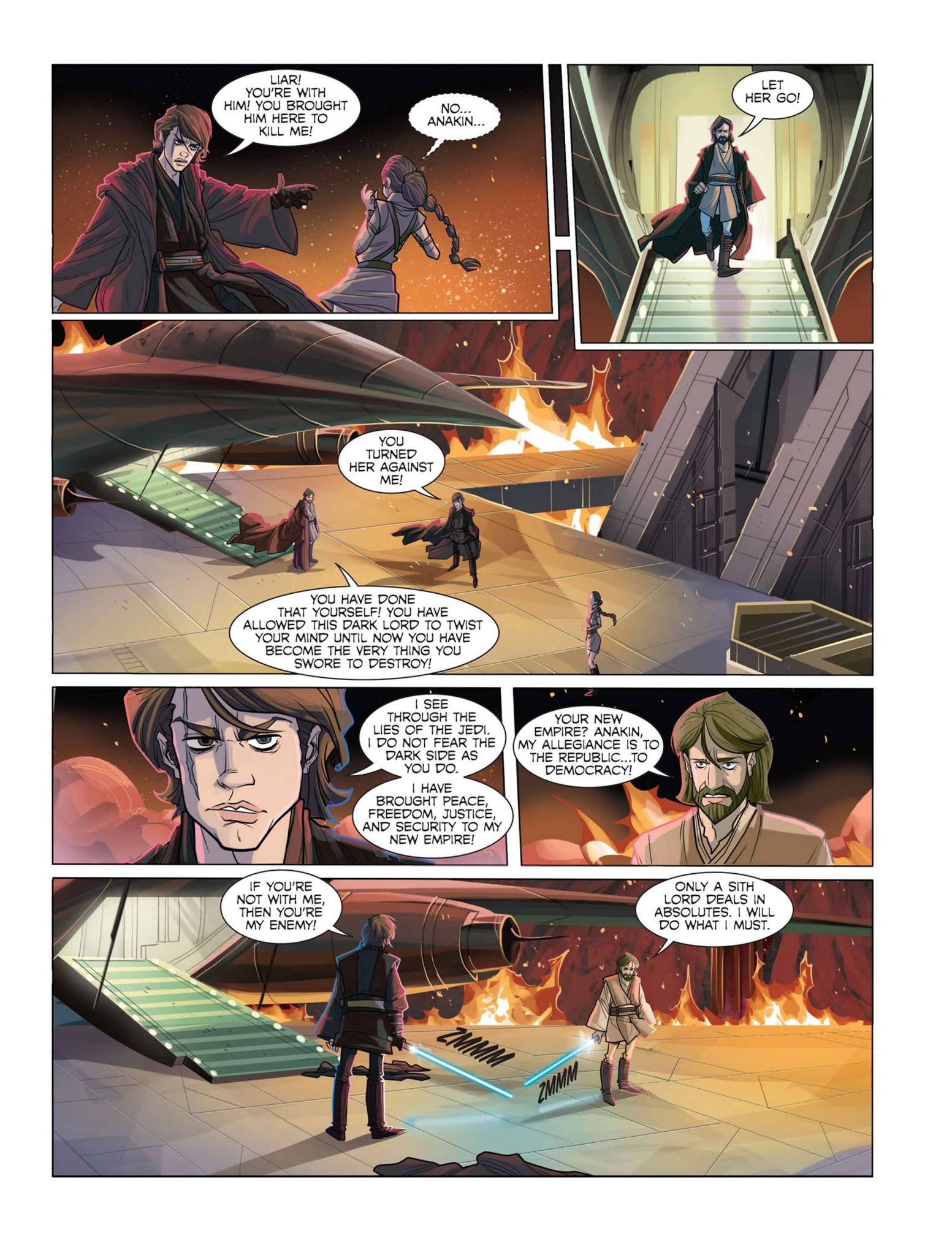Read online Star Wars: The Prequel Trilogy: A Graphic Novel comic -  Issue # Full - 199