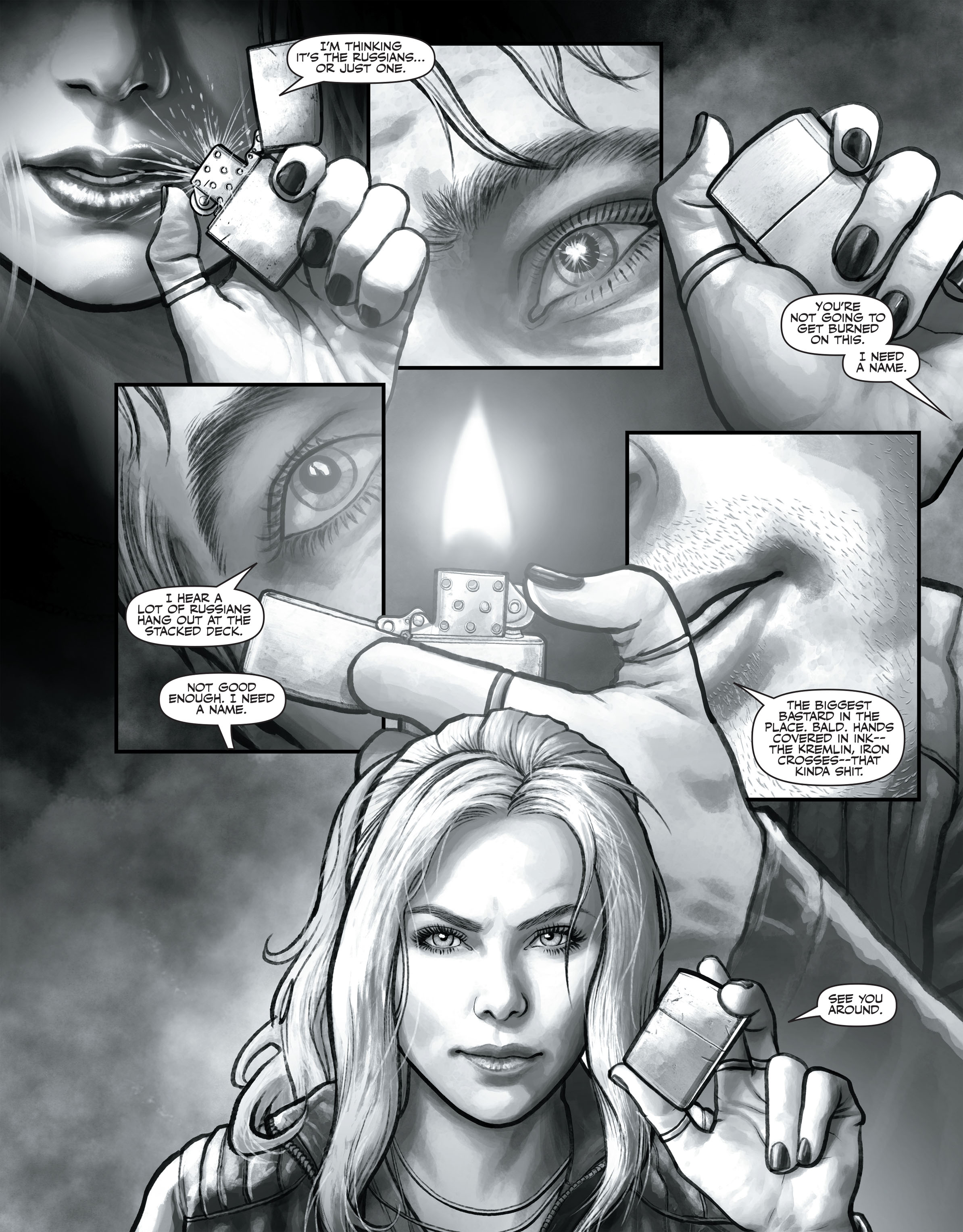 Read online Joker/Harley: Criminal Sanity comic -  Issue #4 - 8