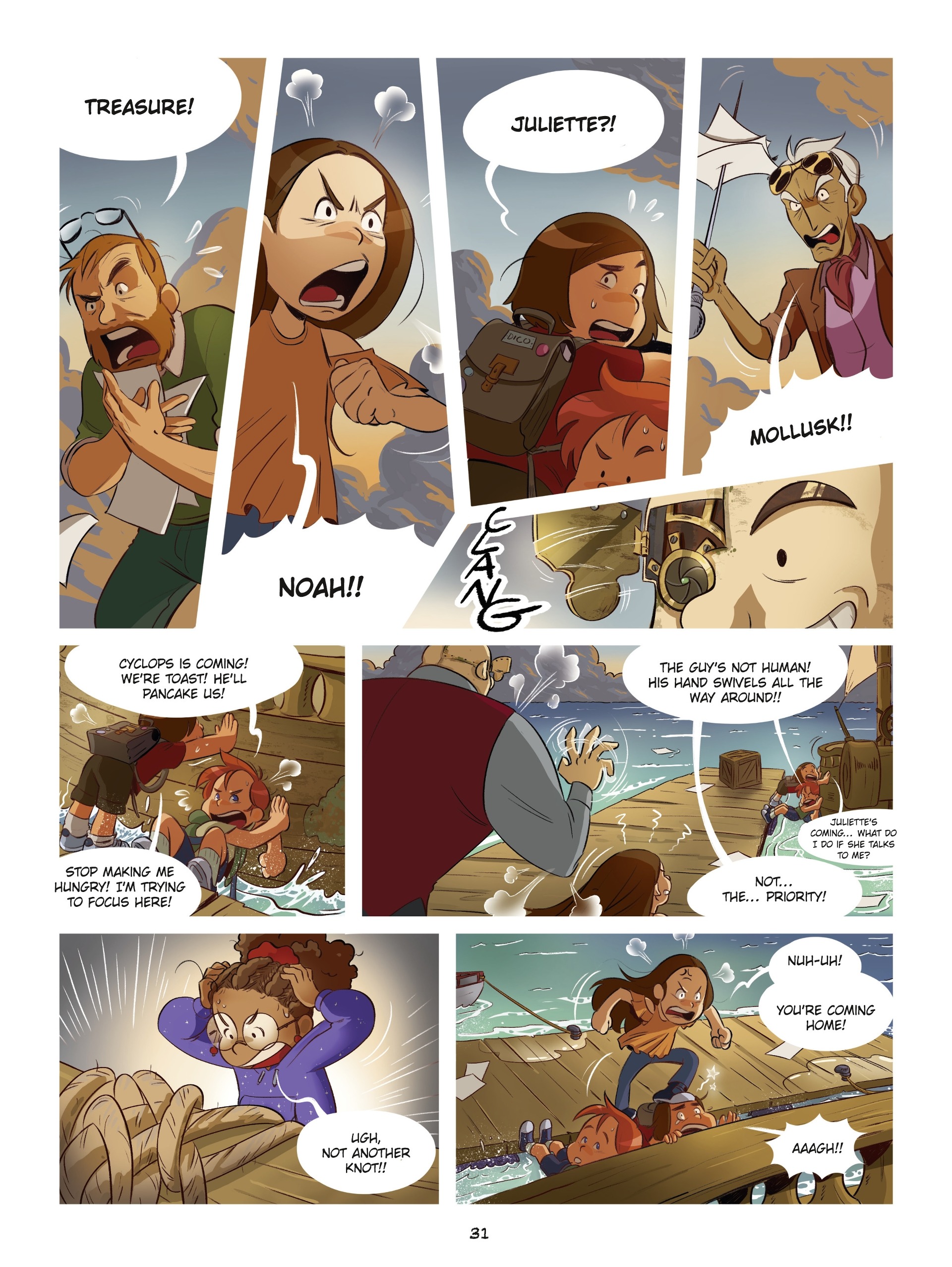 Read online Treasure: The Red Wave comic -  Issue # TPB - 31