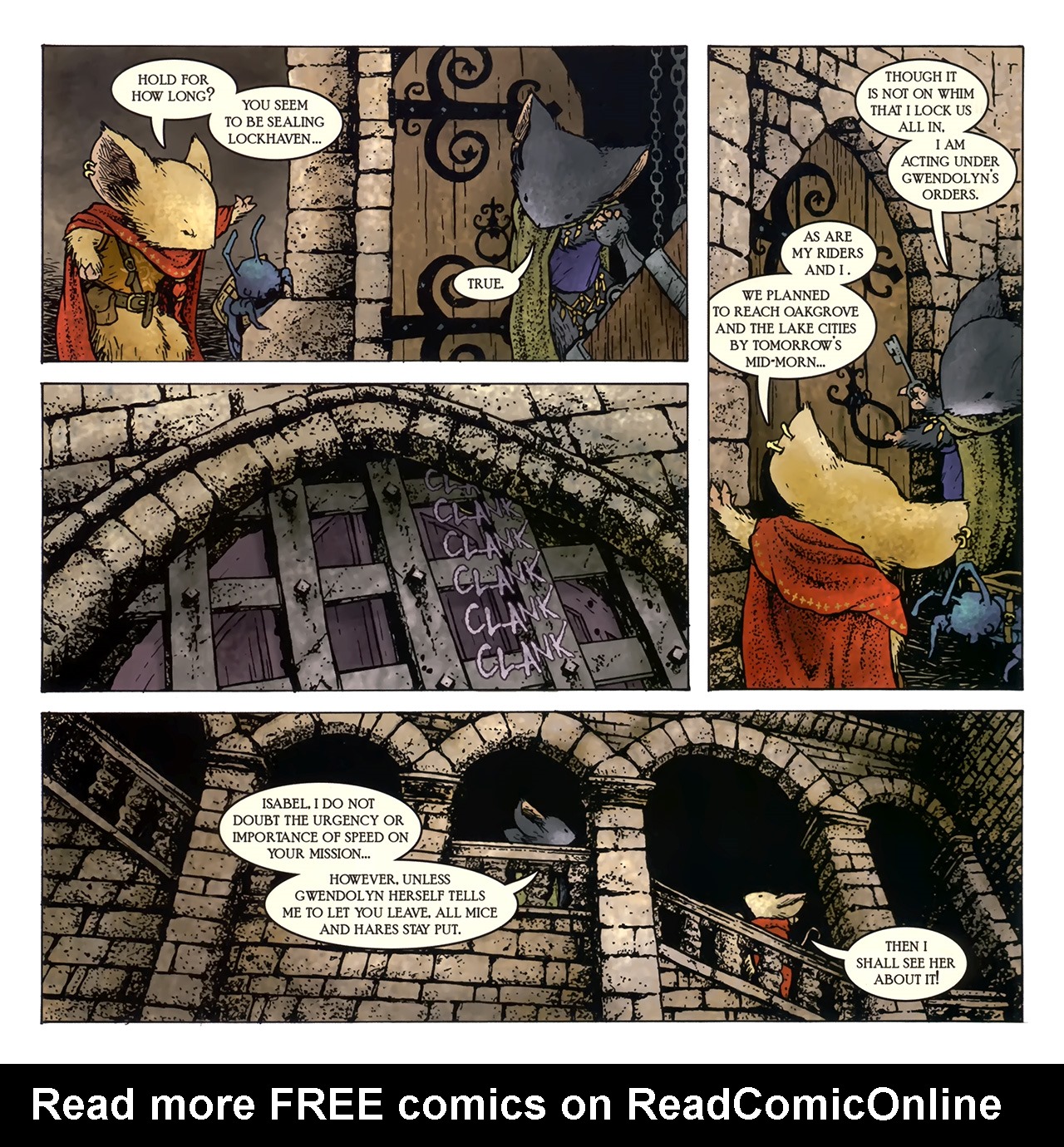 Read online Mouse Guard: Winter 1152 comic -  Issue #3 - 4