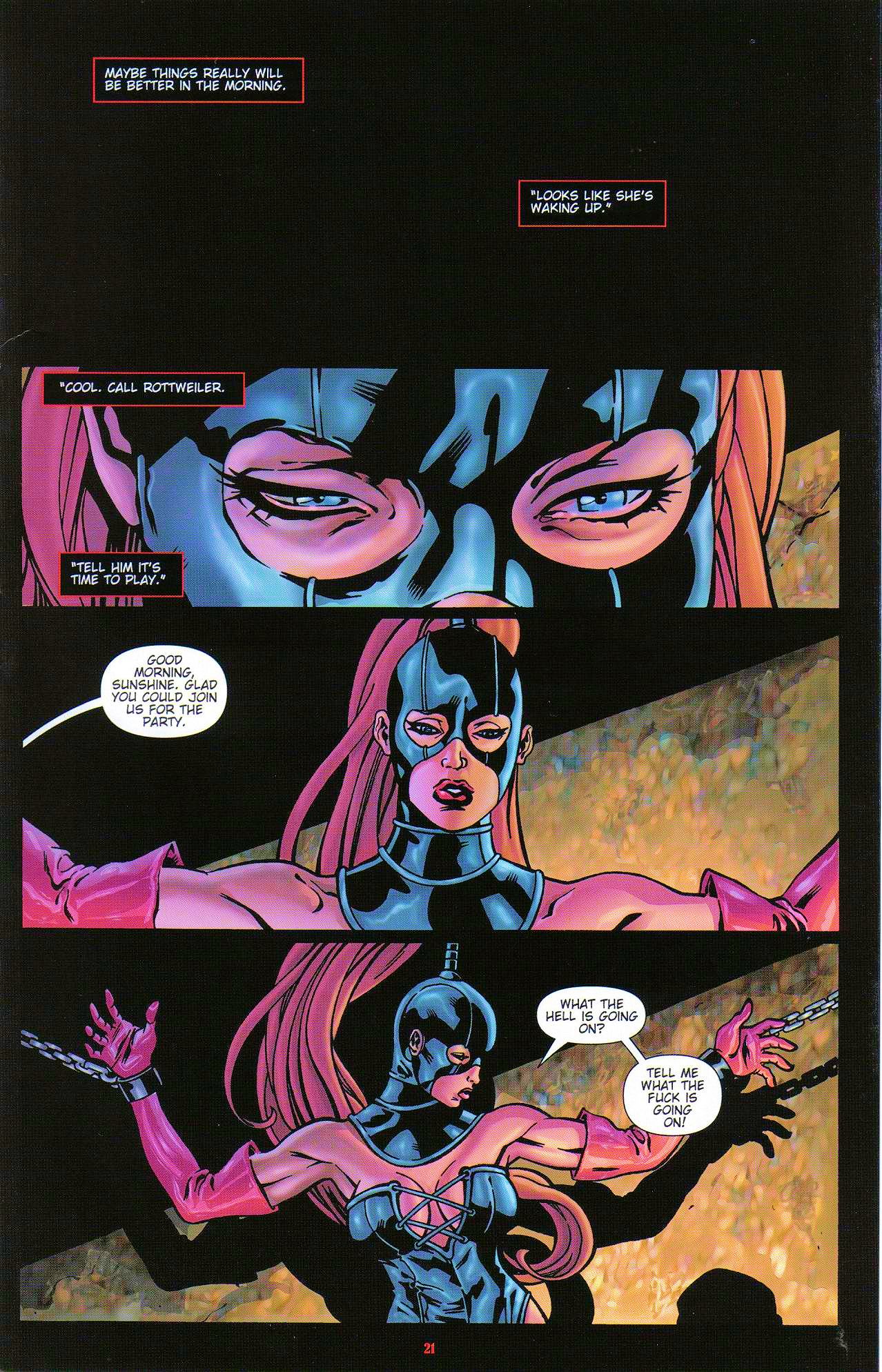 Read online Dominatrix comic -  Issue #2 - 23