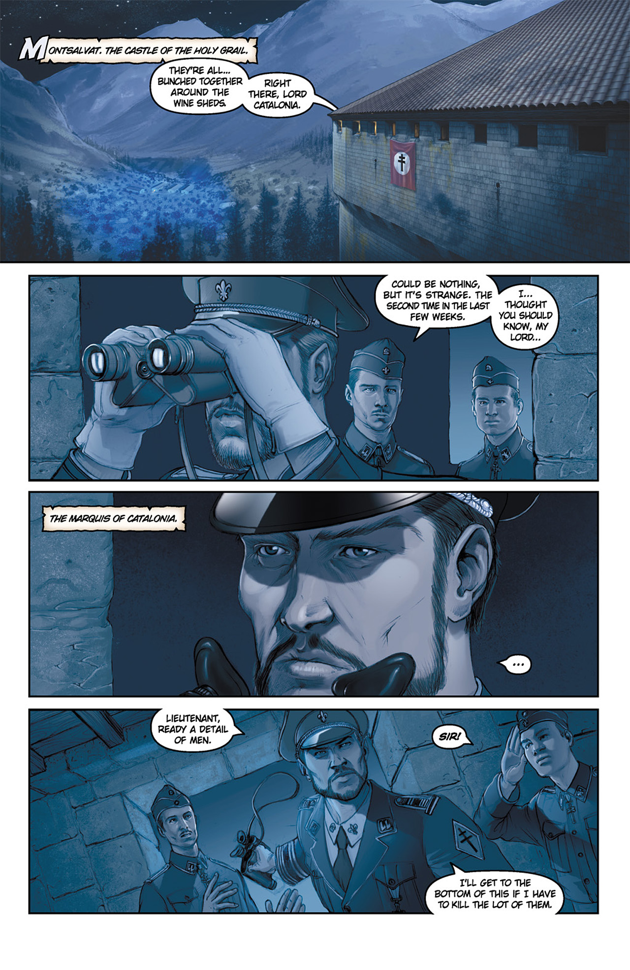 Read online Rex Mundi (2006) comic -  Issue # TPB 5 - 169