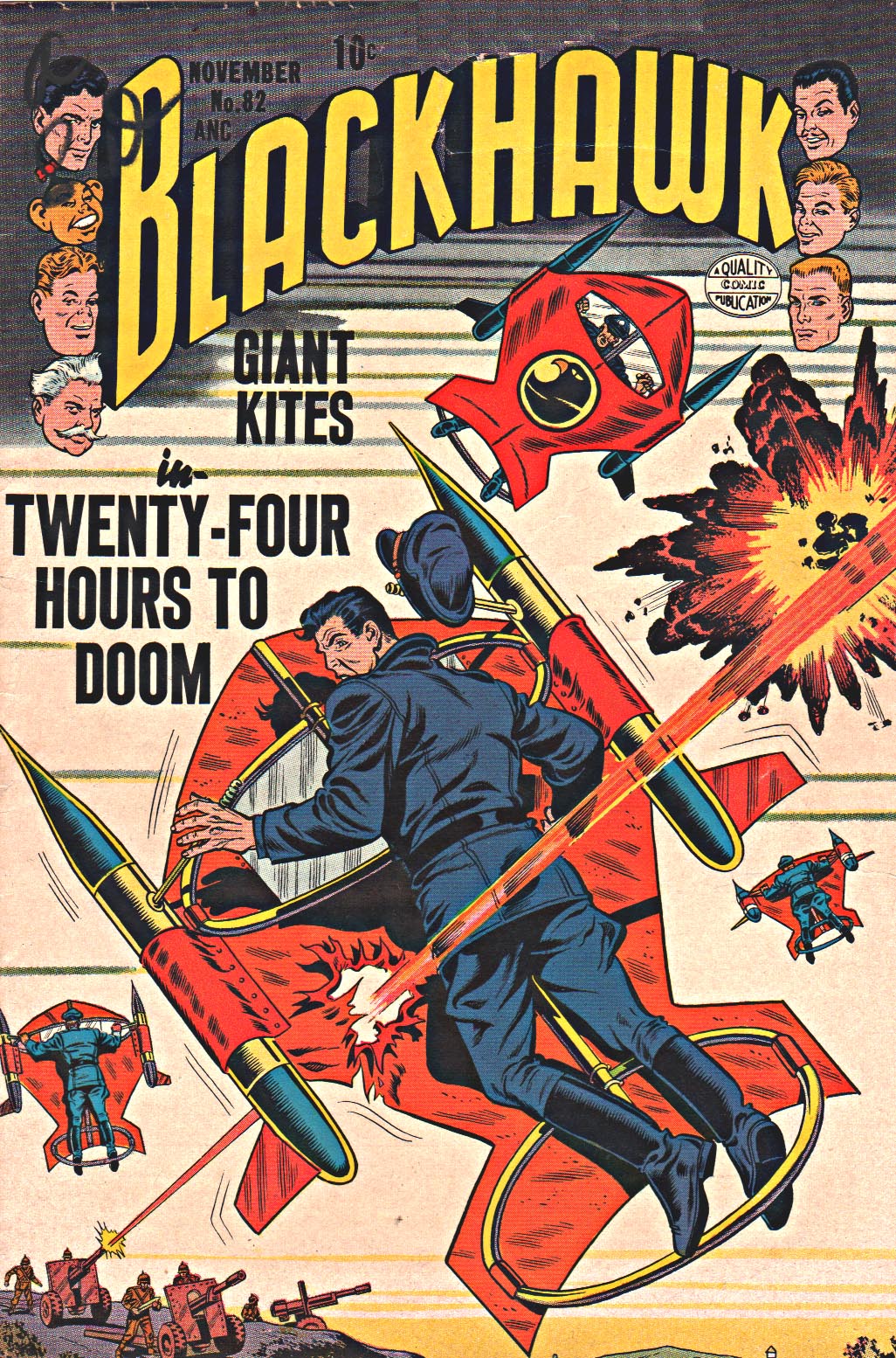Read online Blackhawk (1957) comic -  Issue #82 - 1