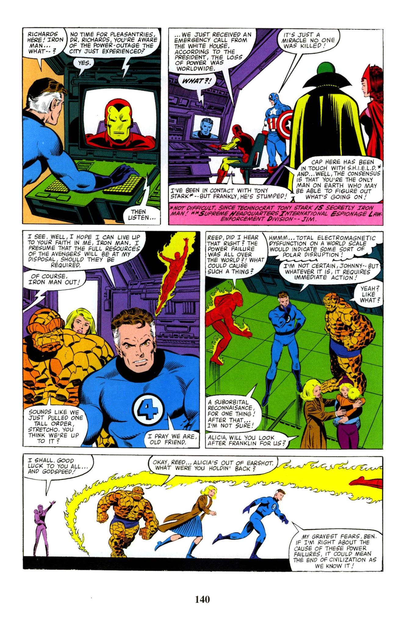 Read online Fantastic Four Visionaries: John Byrne comic -  Issue # TPB 0 - 141