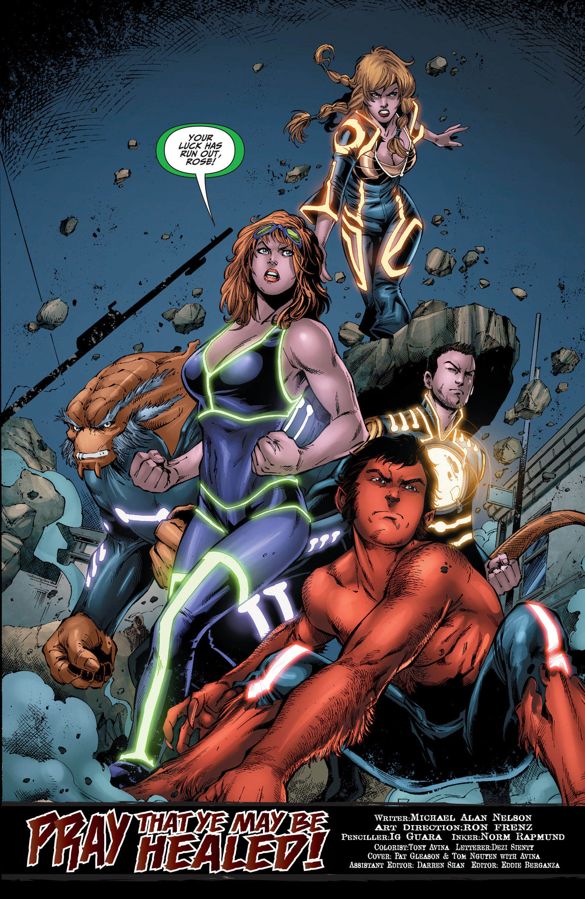 Read online The Ravagers comic -  Issue #8 - 20