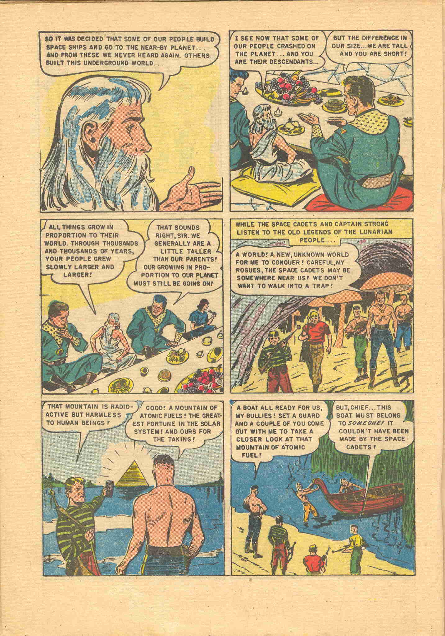 Read online Tom Corbett, Space Cadet comic -  Issue #5 - 20