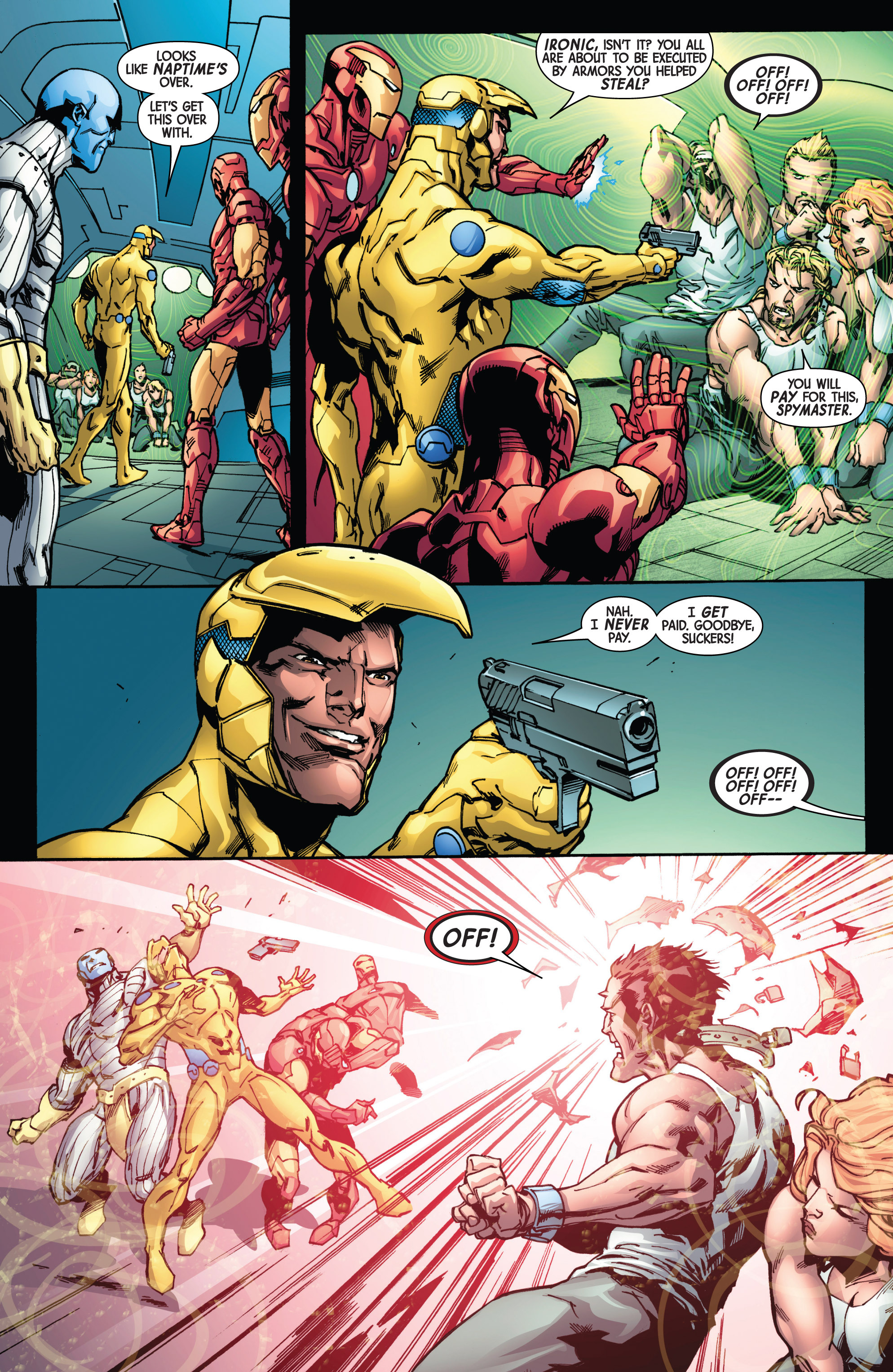 Read online Infinity: Heist comic -  Issue #4 - 7