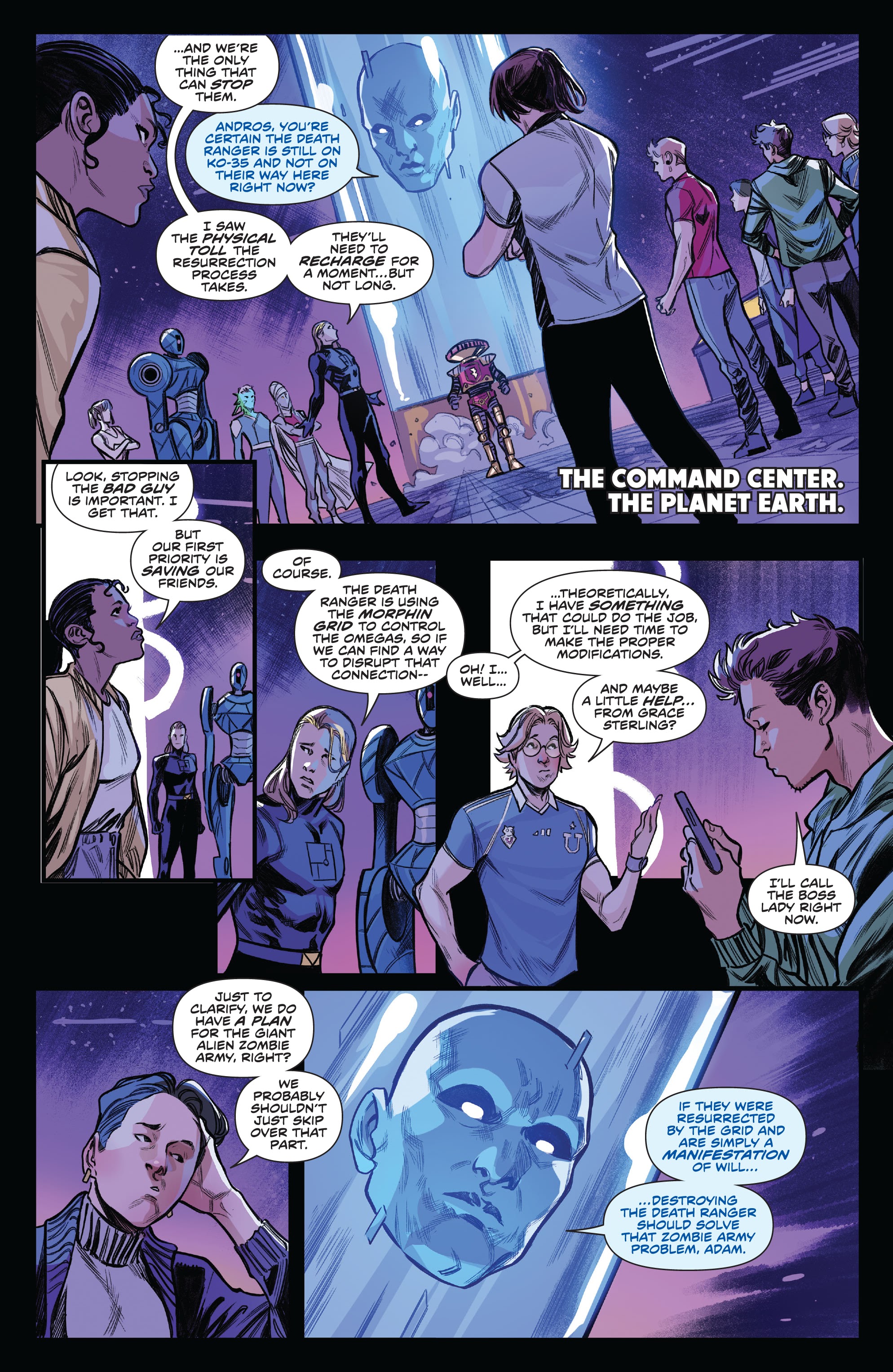 Read online Mighty Morphin Power Rangers (2022) comic -  Issue # Full - 4