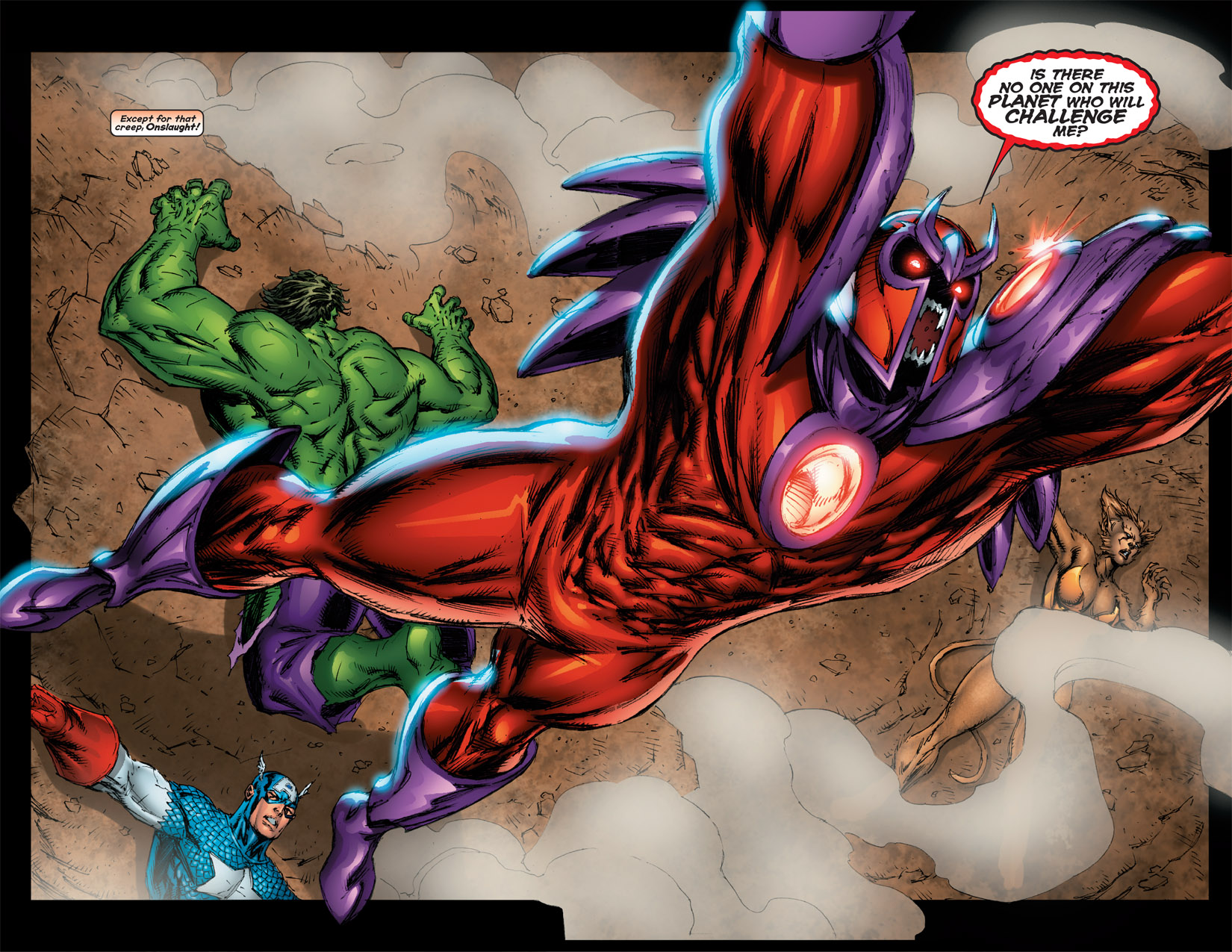 Read online Onslaught Reborn comic -  Issue #4 - 9
