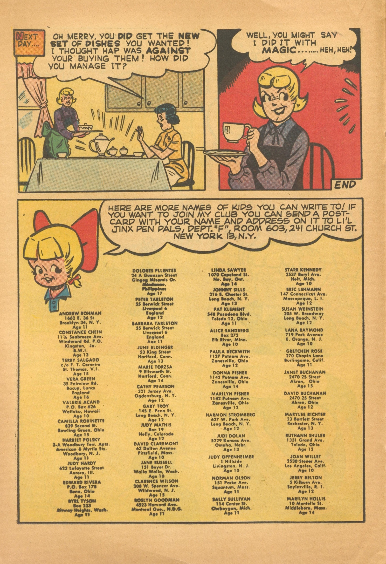 Read online Li'l Jinx (1956) comic -  Issue #16 - 16