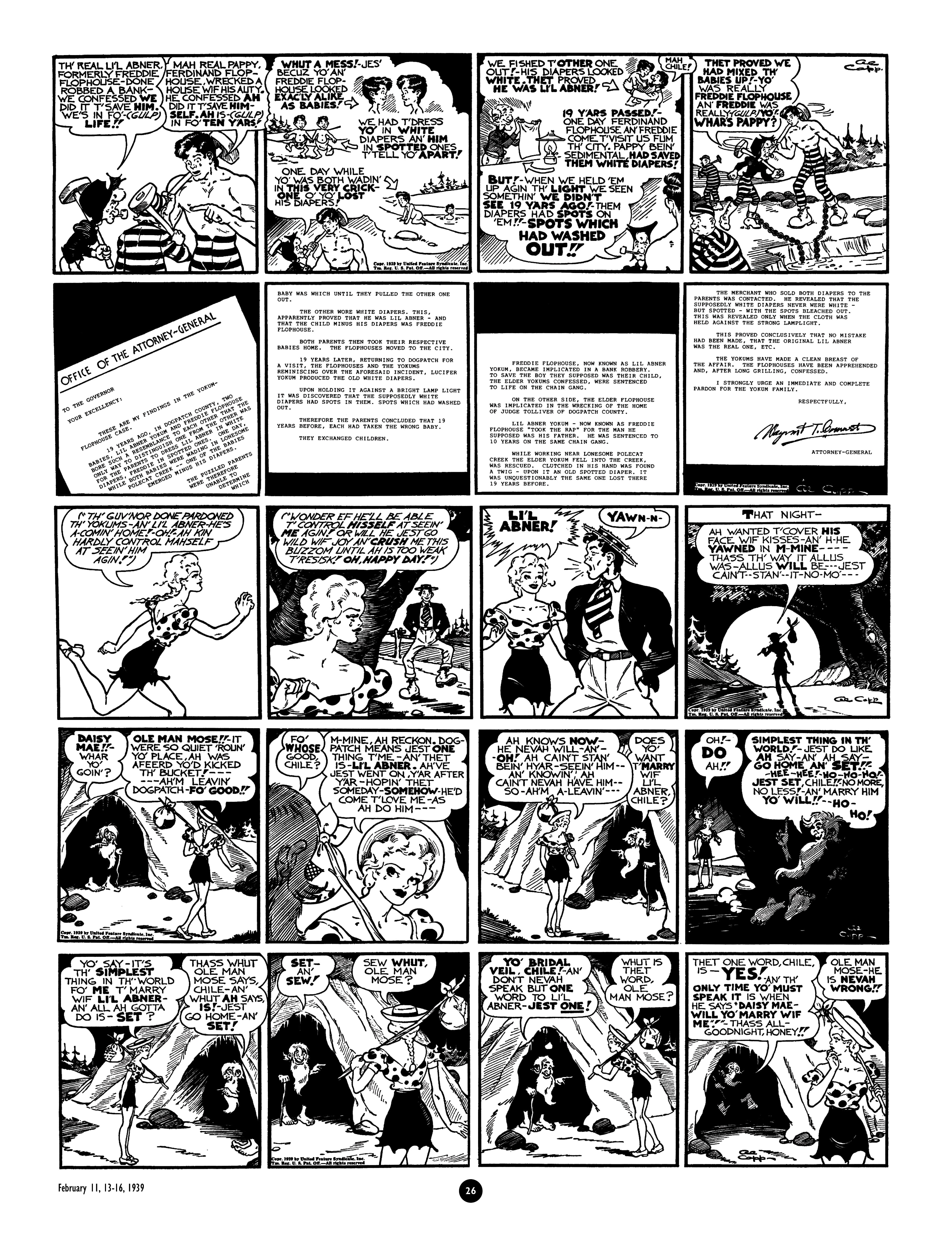 Read online Al Capp's Li'l Abner Complete Daily & Color Sunday Comics comic -  Issue # TPB 3 (Part 1) - 27