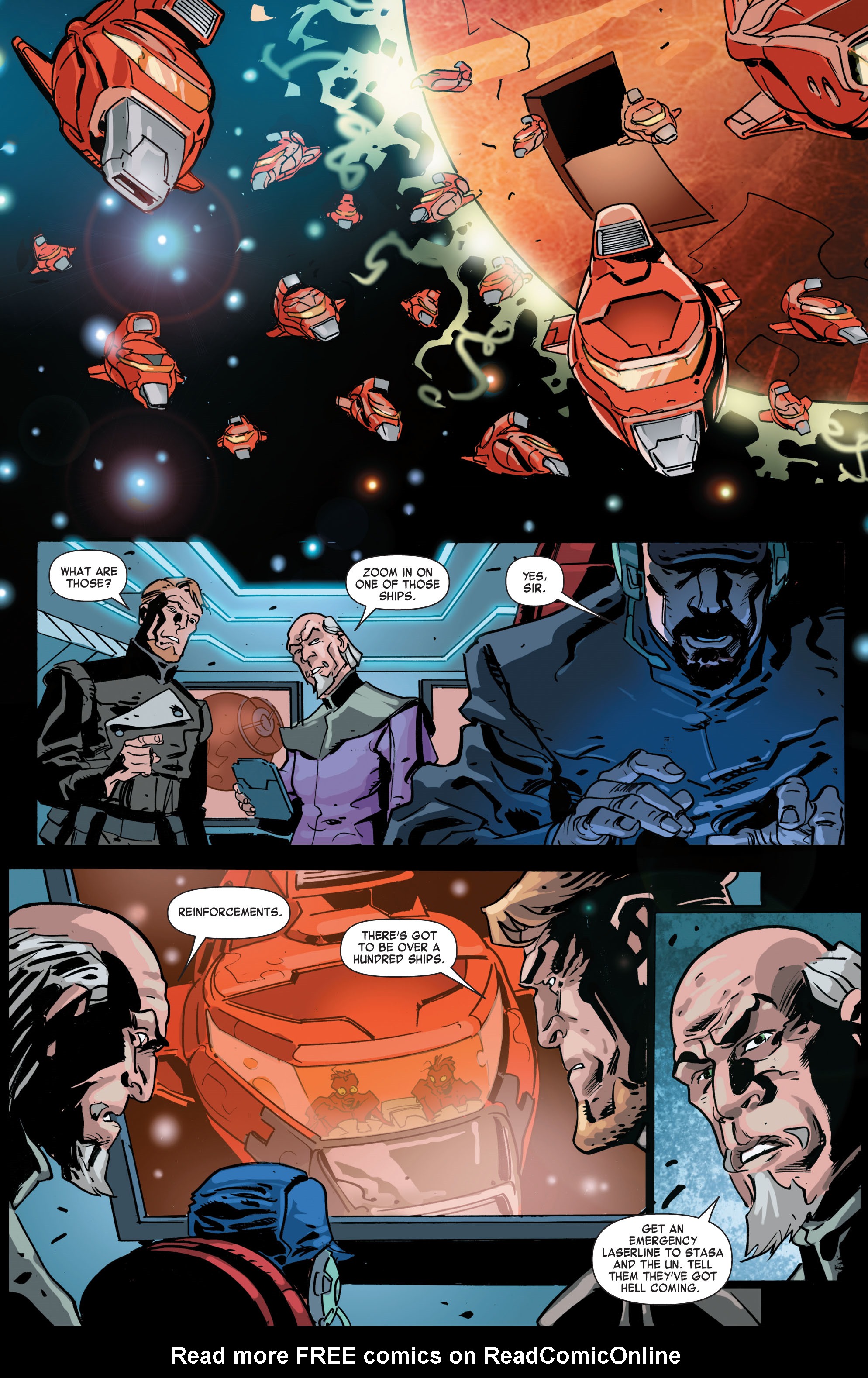 Read online Formic Wars: Burning Earth comic -  Issue #7 - 15