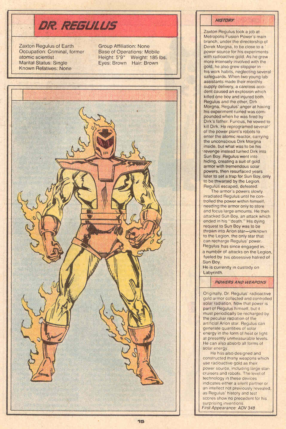 Read online Who's Who in the Legion of Super-Heroes comic -  Issue #2 - 17