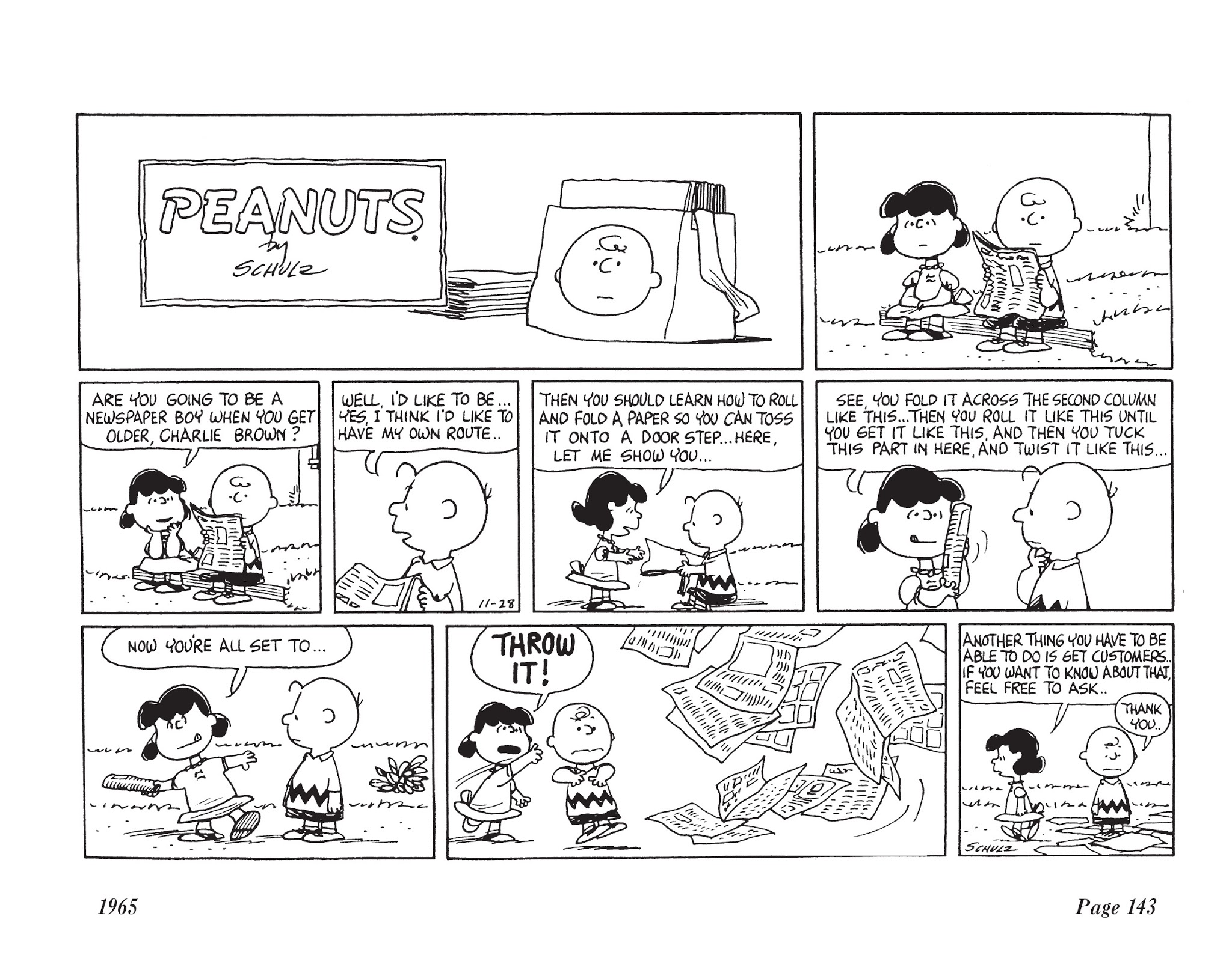 Read online The Complete Peanuts comic -  Issue # TPB 8 - 155