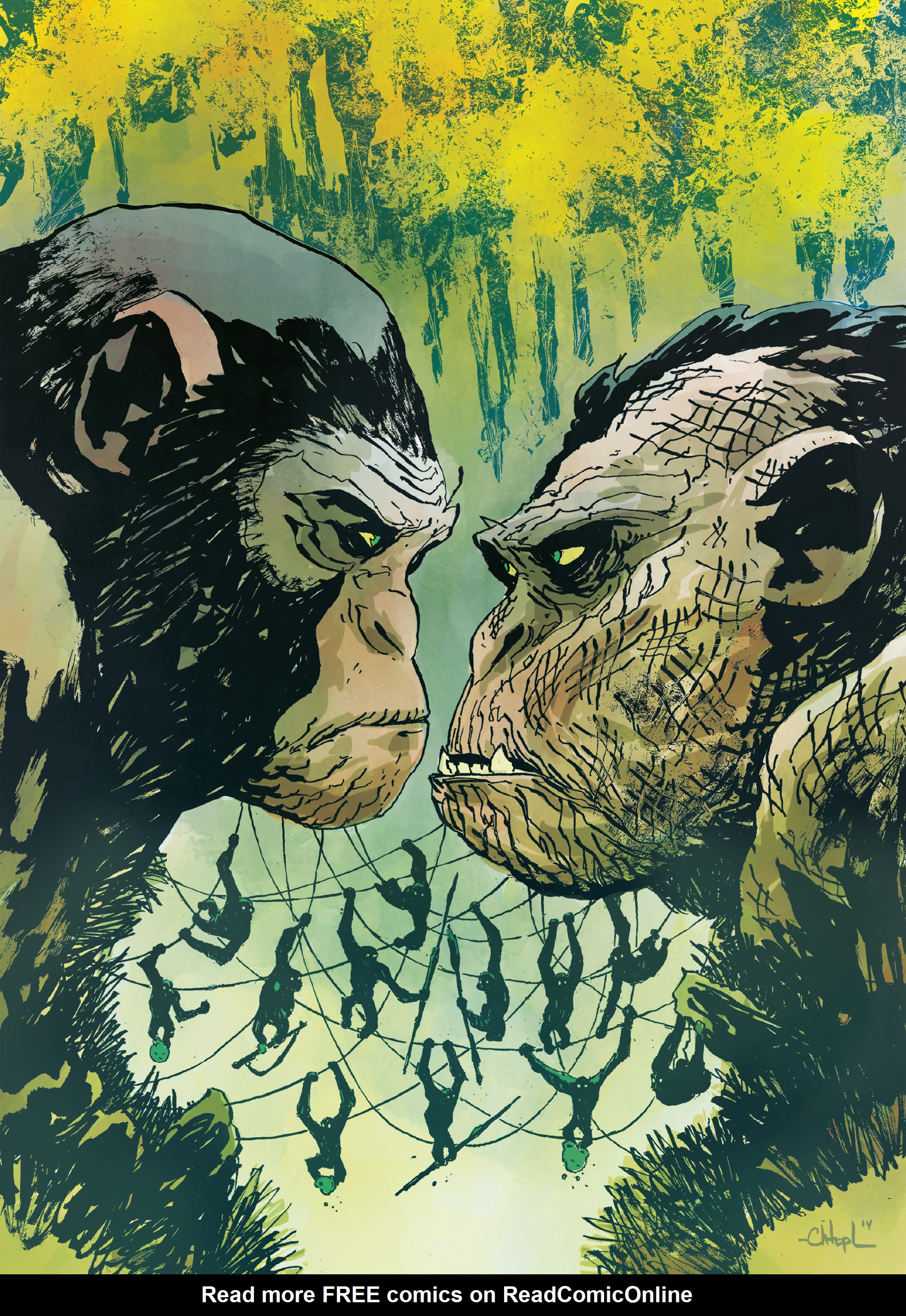 Read online Planet of the Apes Artist Tribute comic -  Issue # TPB - 93