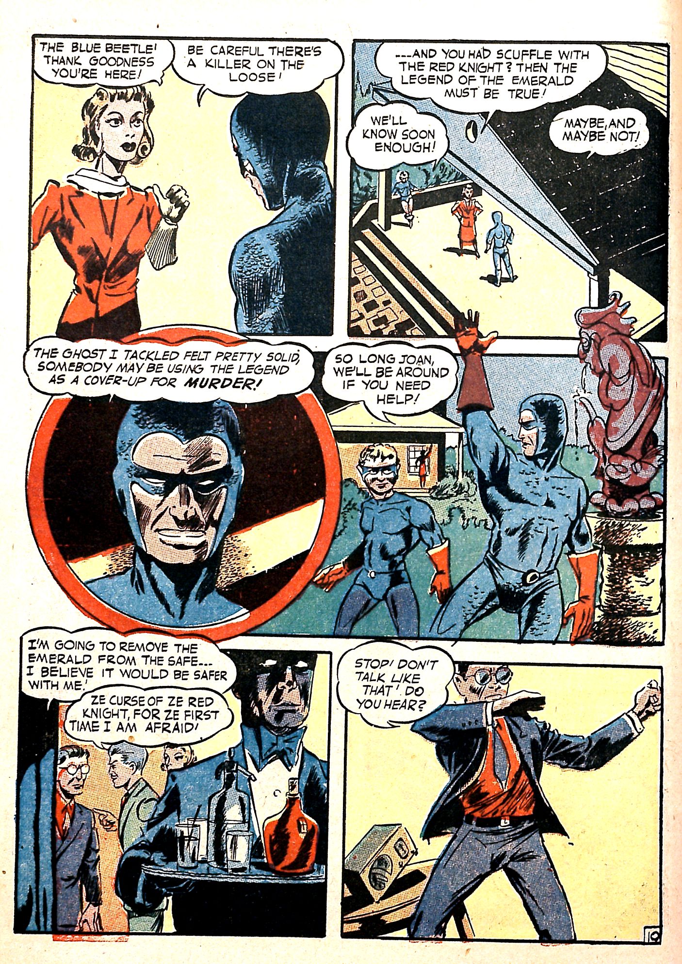 Read online The Blue Beetle comic -  Issue #18 - 12