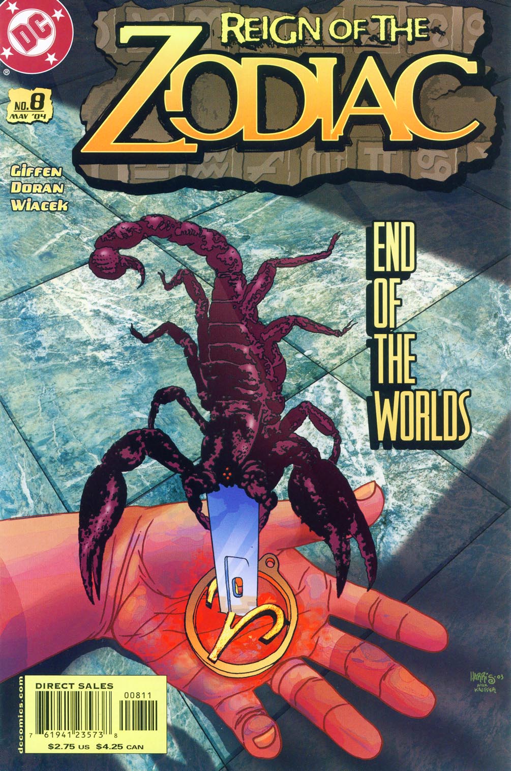 Read online Reign of the Zodiac comic -  Issue #8 - 3