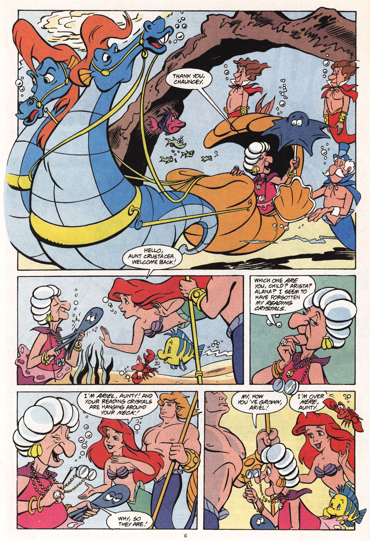 Read online Disney's The Little Mermaid comic -  Issue #5 - 8